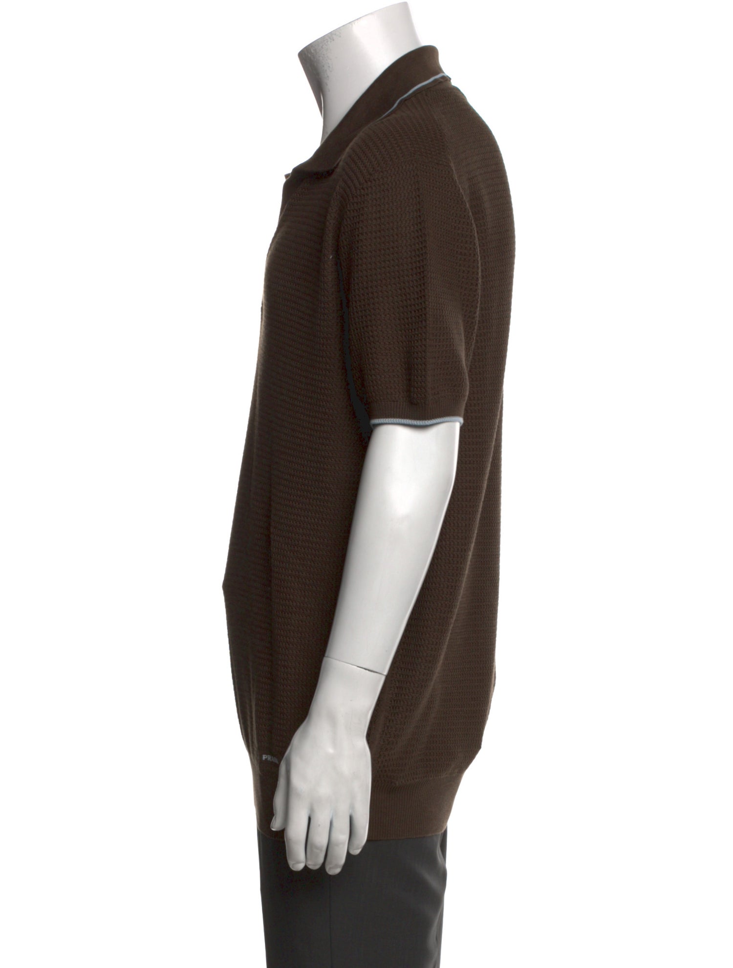 Prada 2024 Silk Polo Sweater