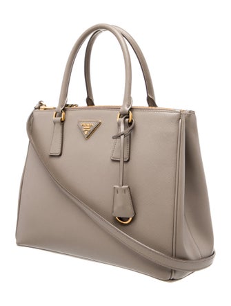 Prada Saffiano Leather Galleria Double Zip Medium