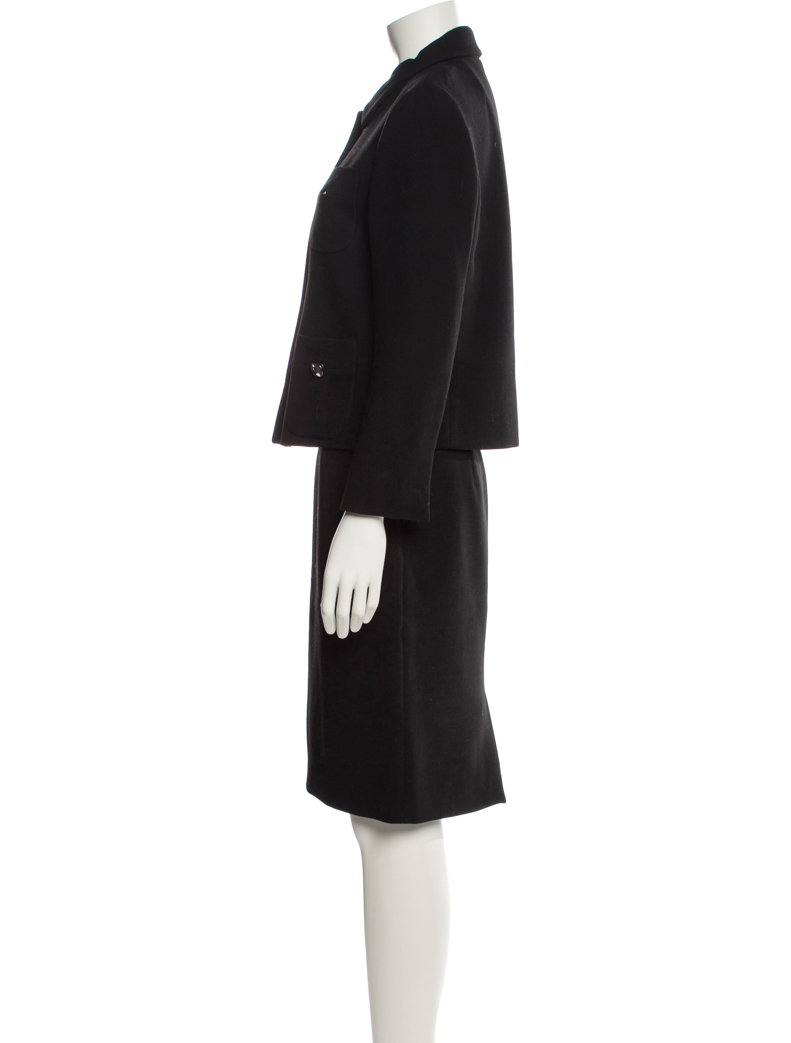 Prada 2010's Virgin Wool Skirt Suit