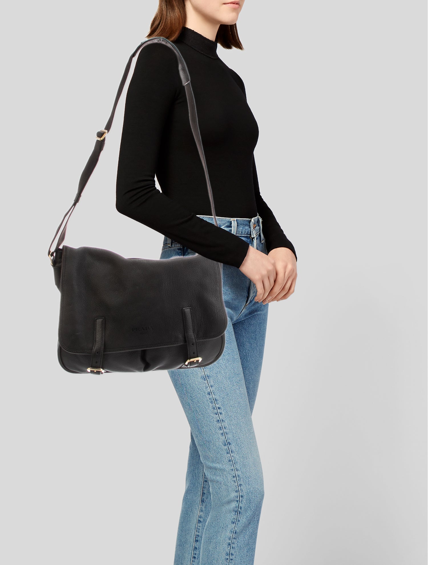 Prada Tessuto Nylon Shoulder Bag