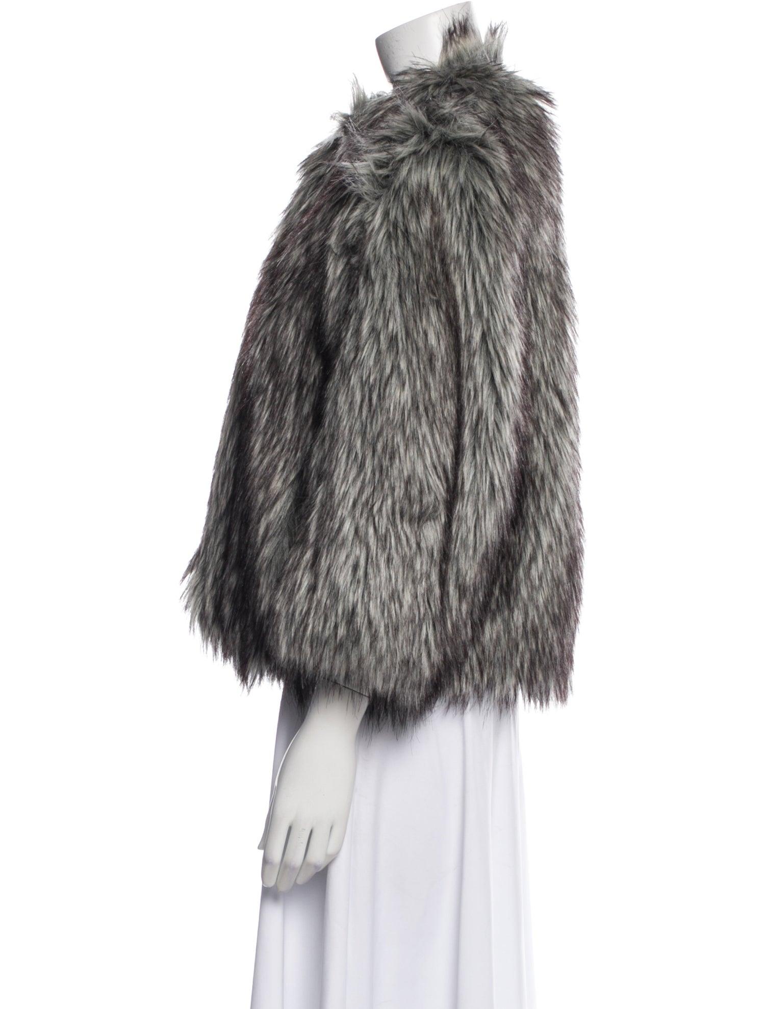 Prada 2013 Faux Fur Faux Fur Jacket