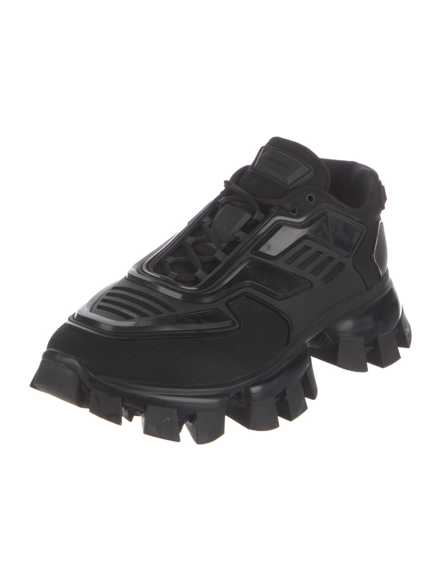 Prada Nylon Printed Athletic Sneakers