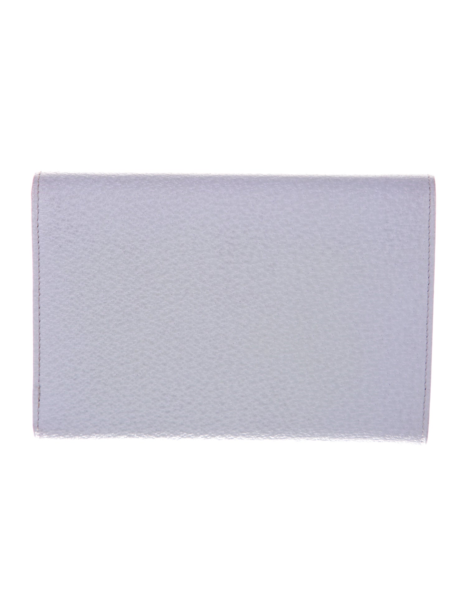 Prada Cinghiale Leather Compact Wallet