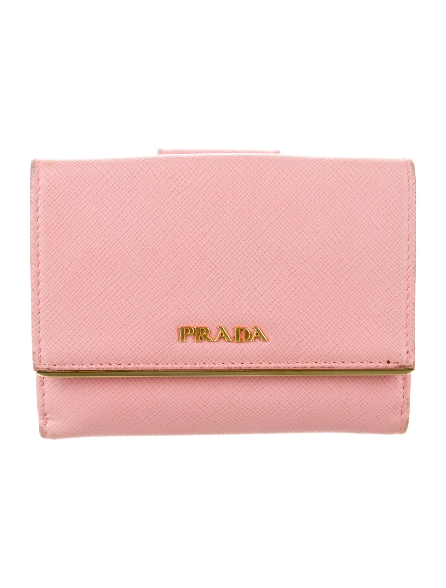 Prada Late 2000's - Early 2010's Compact Wallet