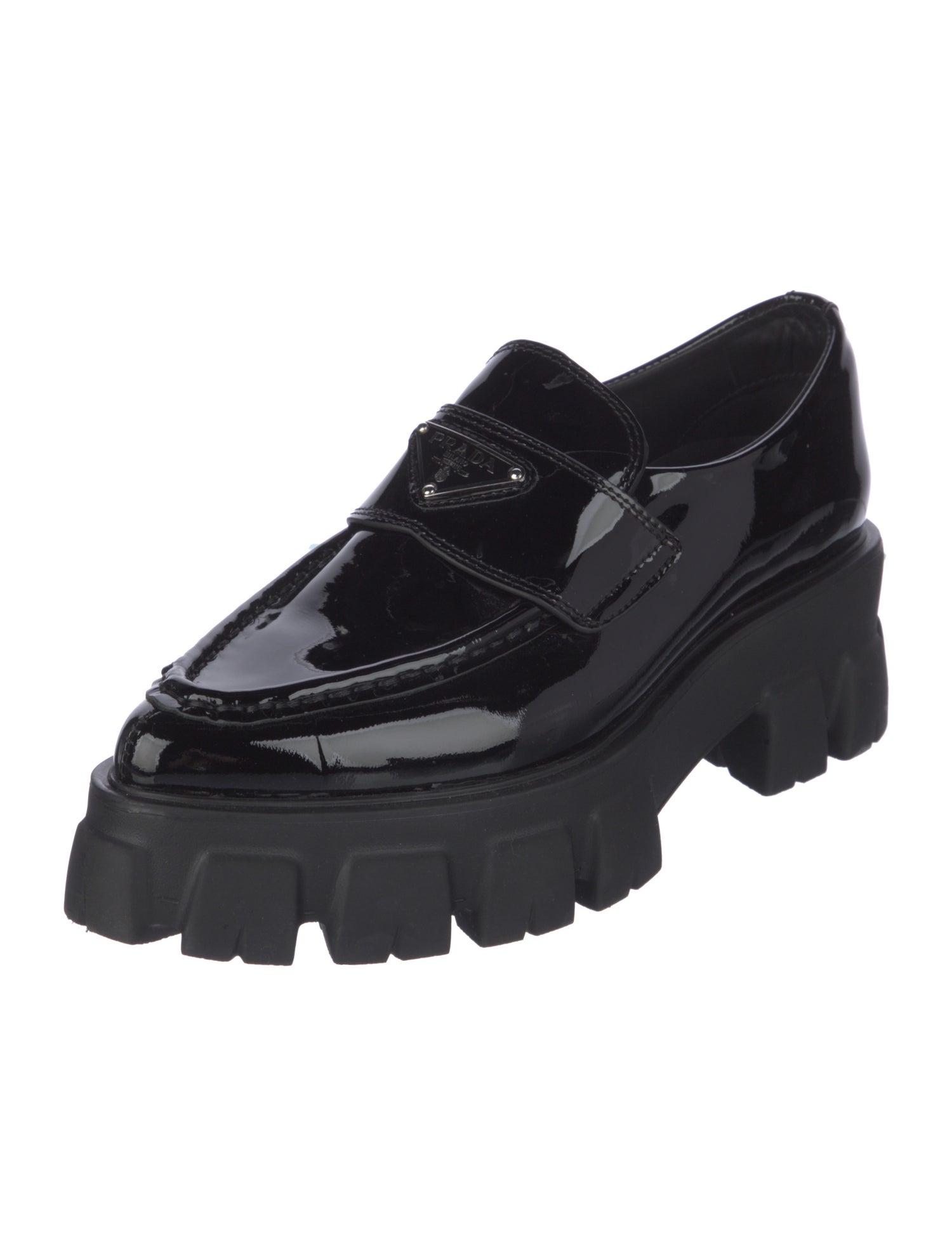 Prada Patent Leather Oxfords