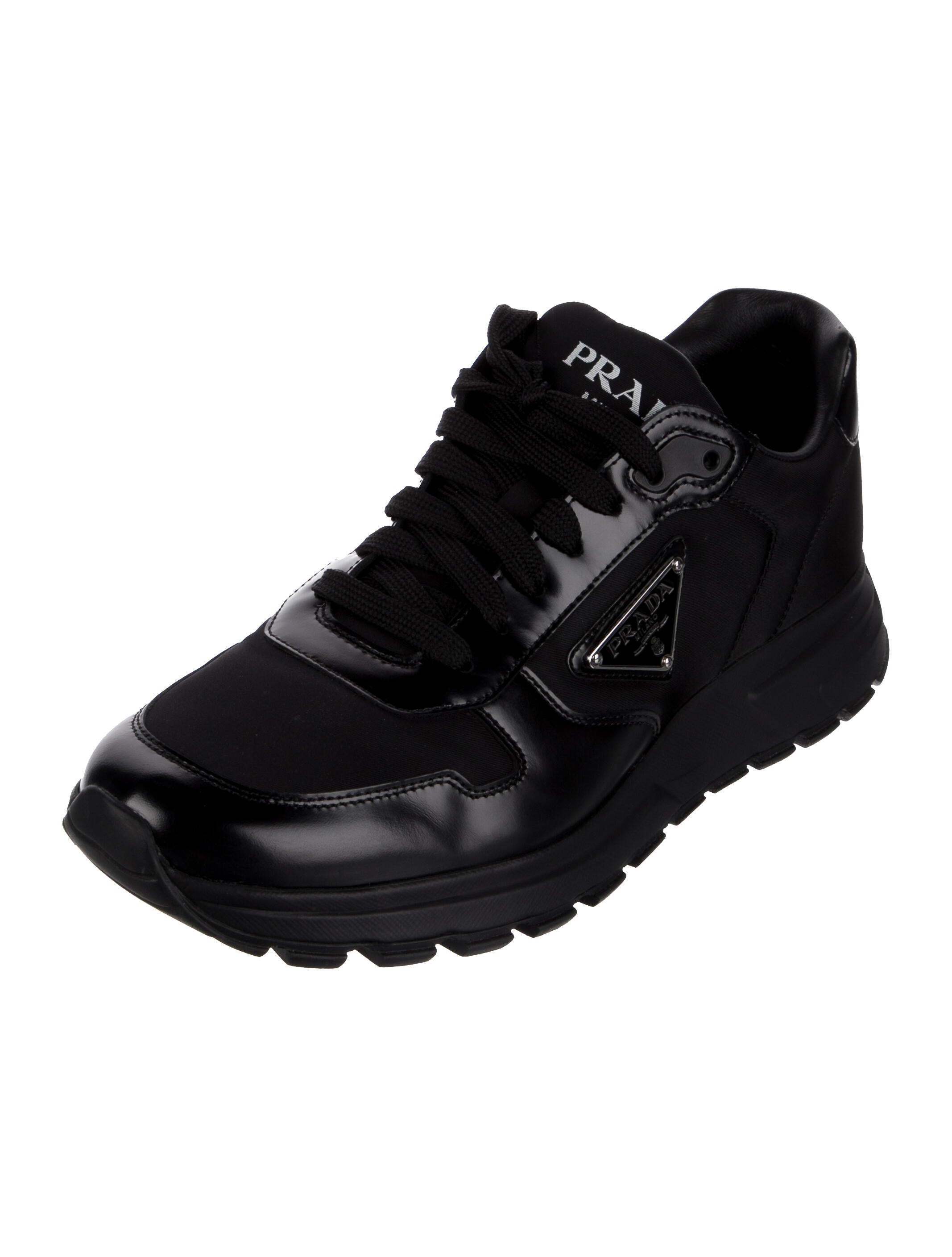 Prada Leather Sneakers