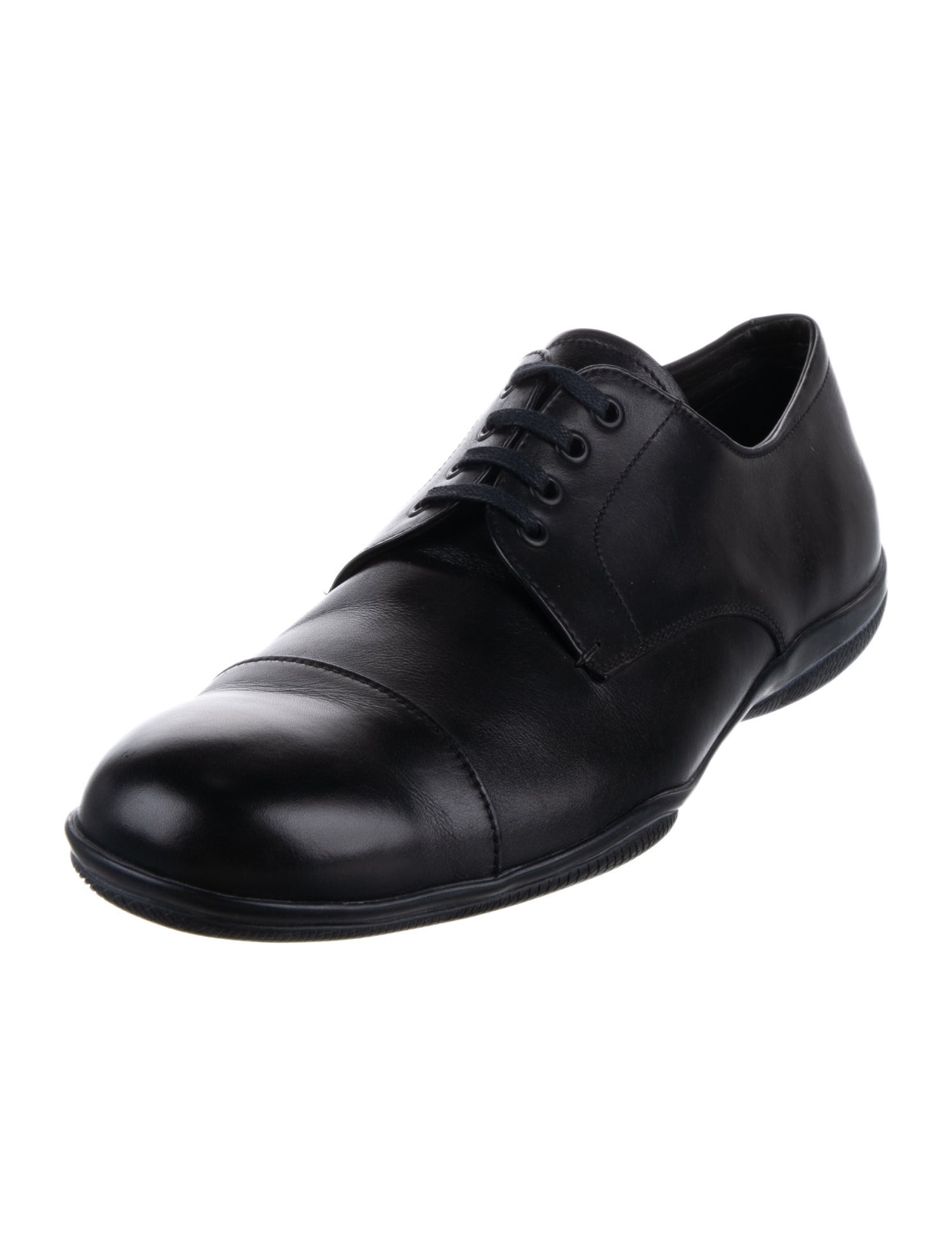 Prada Leather Oxfords