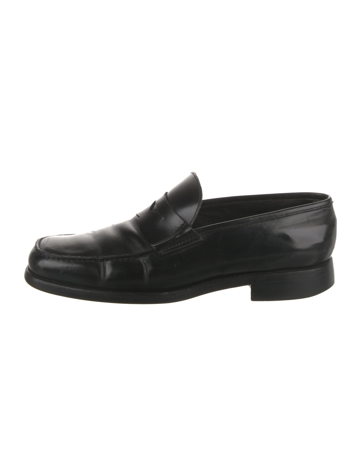 Prada Leather Dress Loafers