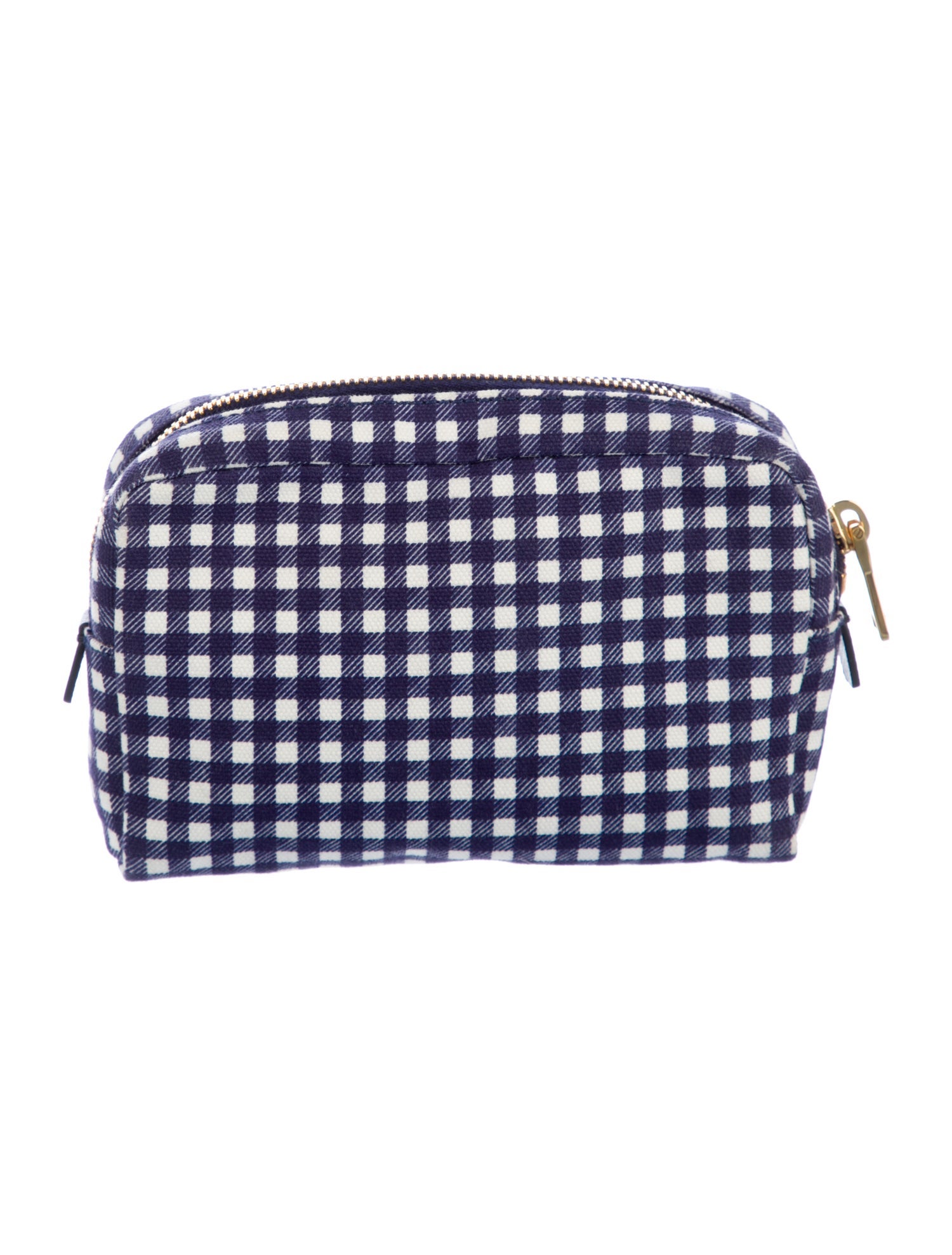 Prada Canapa St Vichy Gingham Cosmetic Pouch
