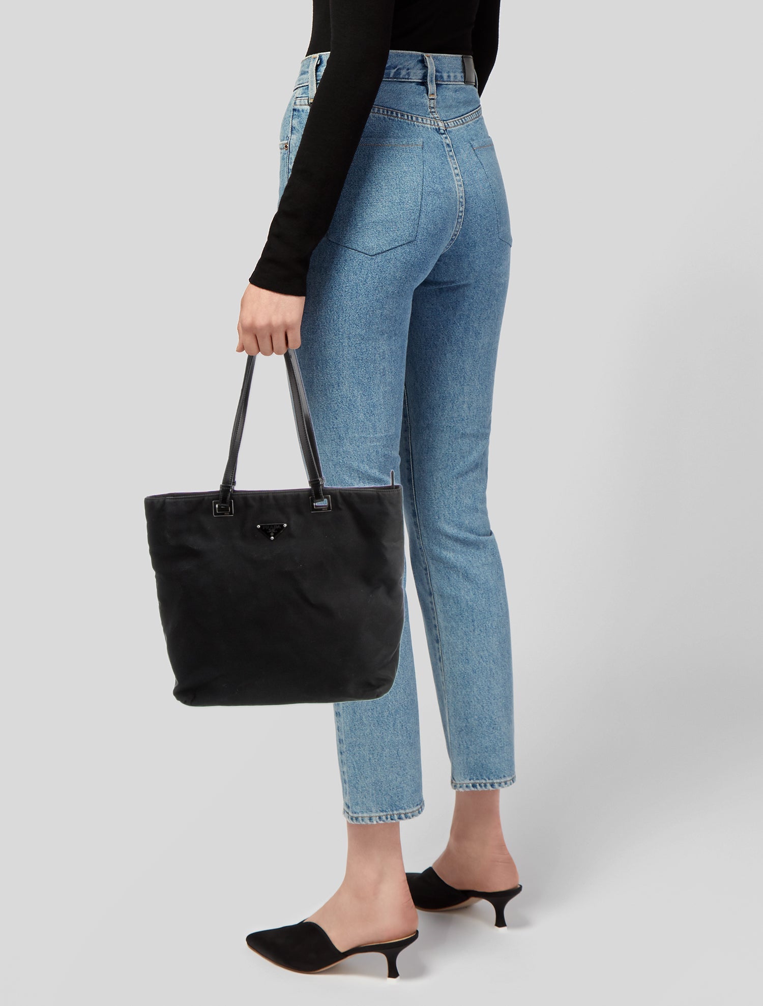 Prada Tessuto Nylon Tessuto Tote