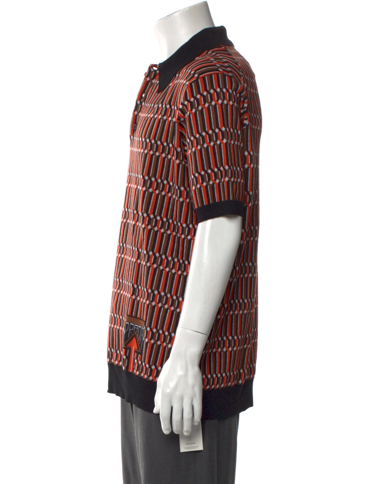 Prada 2019 Virgin Wool Polo Sweater