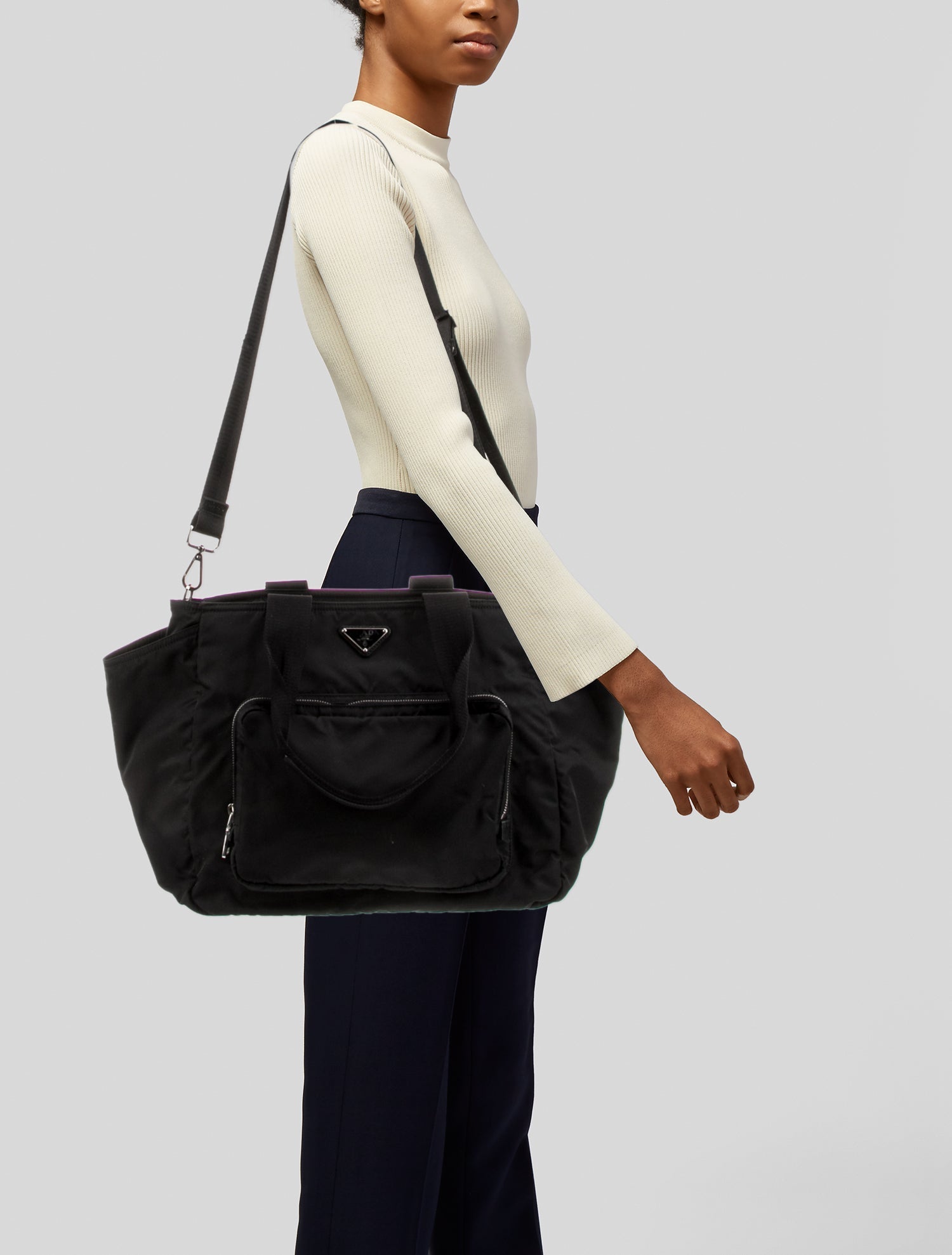 Prada Tessuto Nylon Diaper Bag
