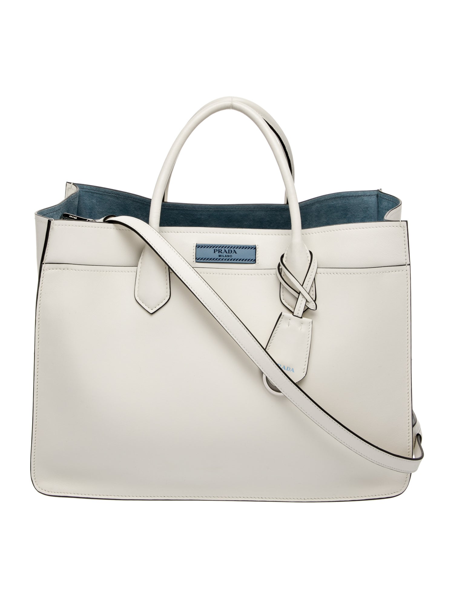 Prada Saffiano Lux Leather Etiquette Large