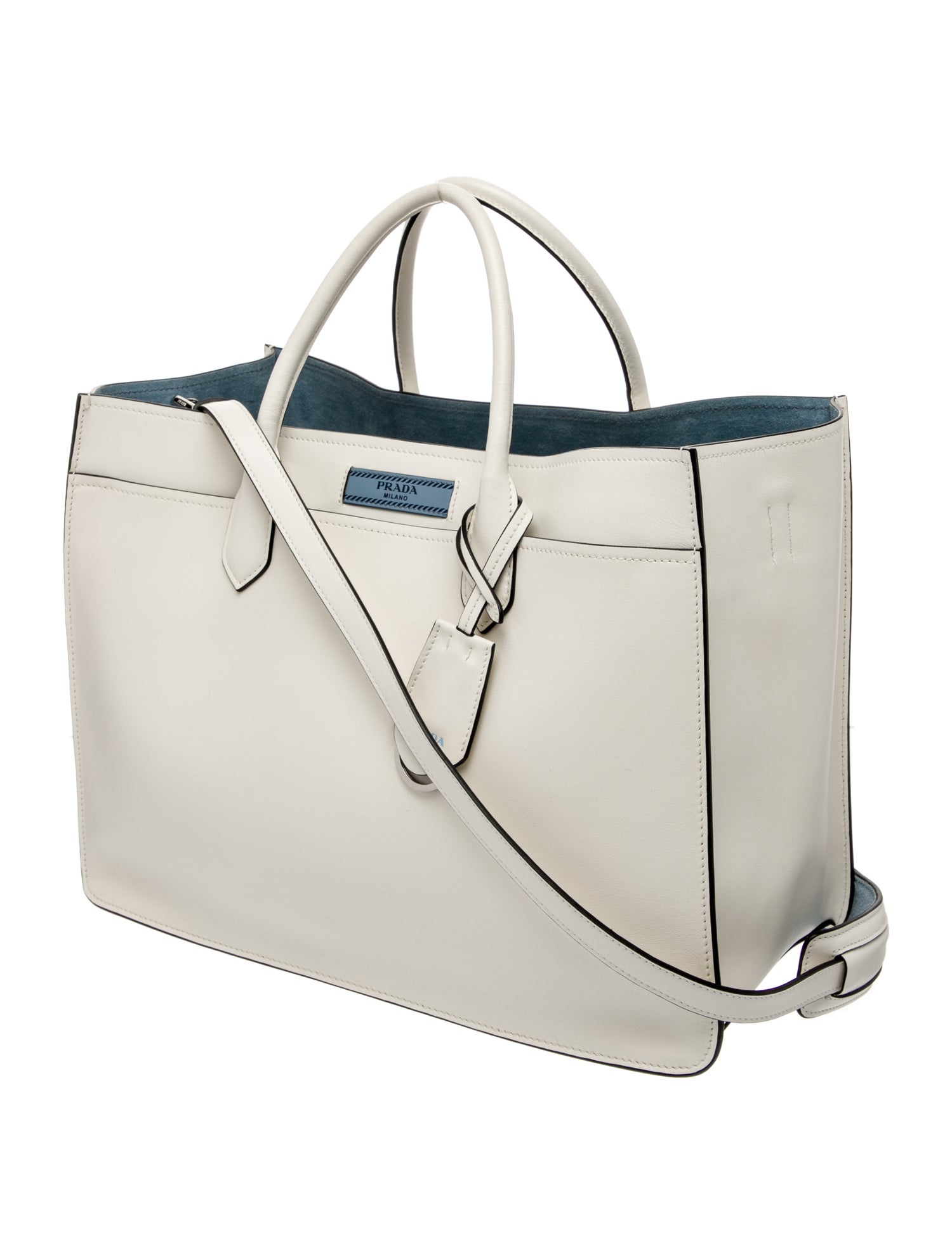 Prada Saffiano Lux Leather Etiquette Large