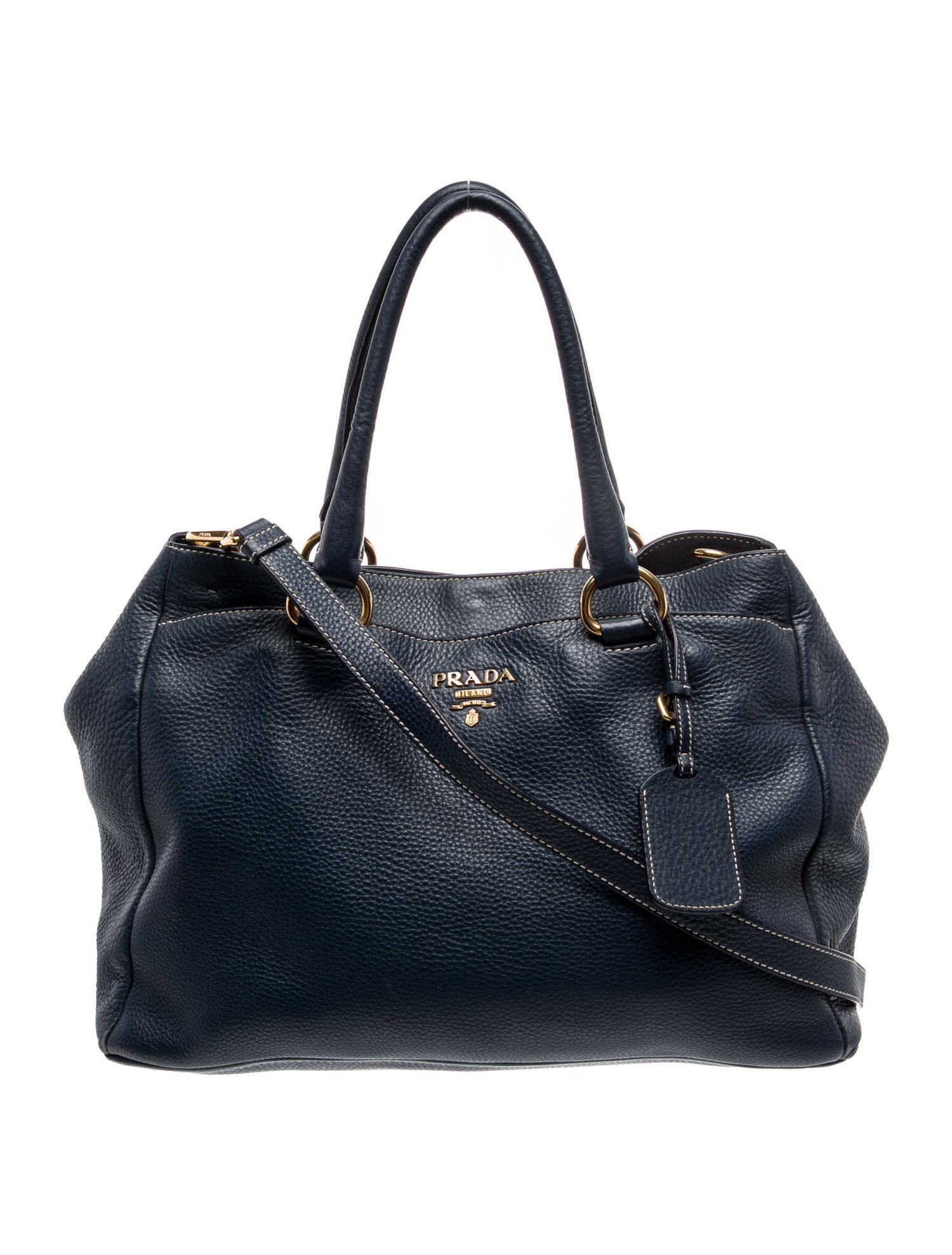 Prada Vitello Daino Leather Tote