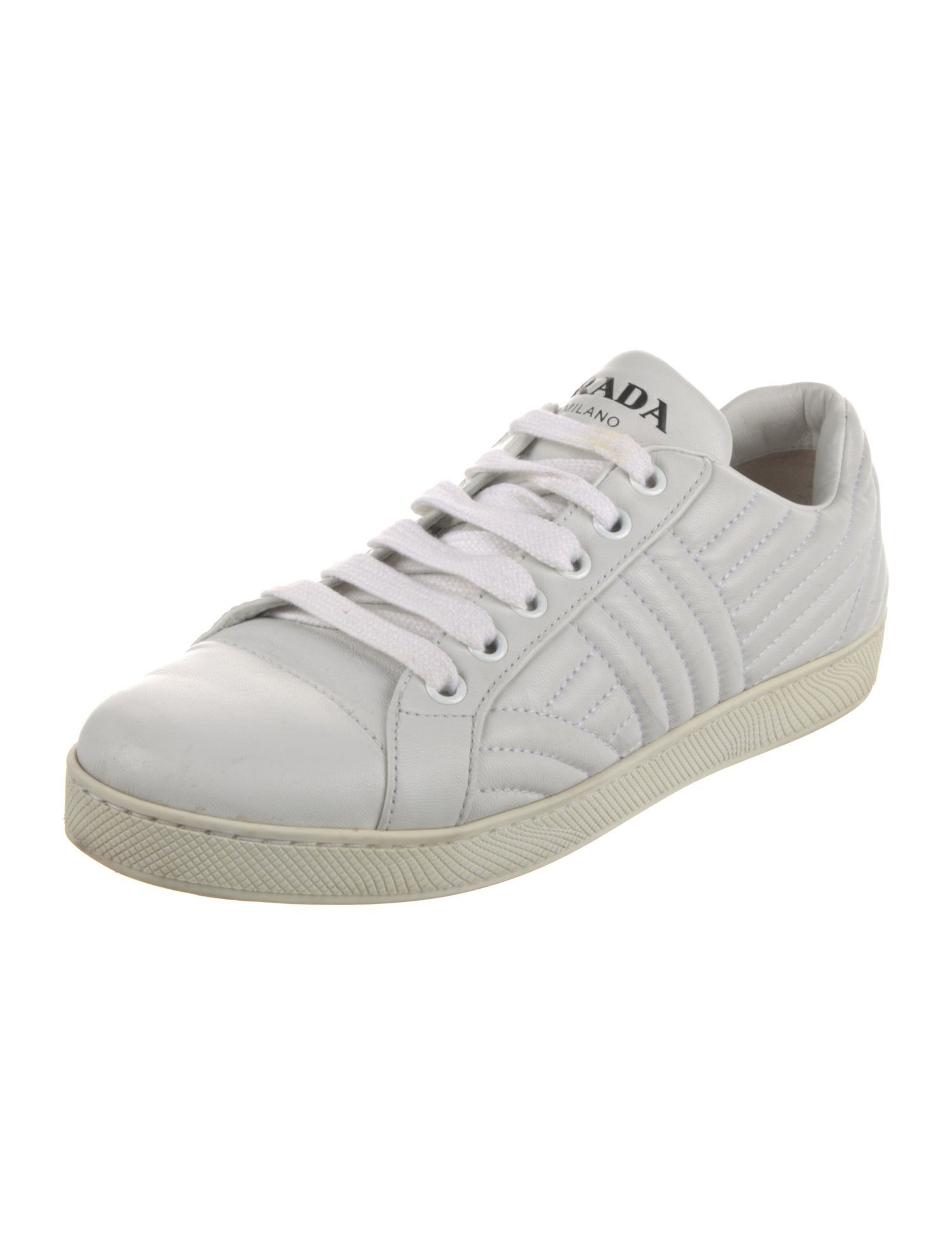 Prada Leather Sneakers
