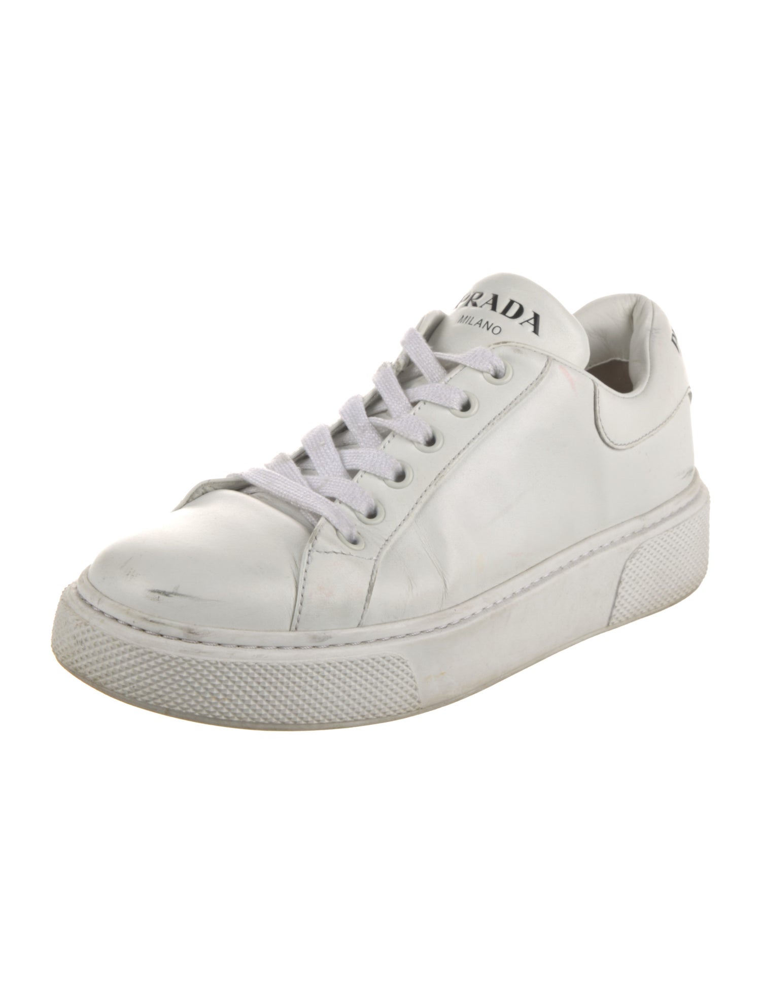Prada Leather Sneakers