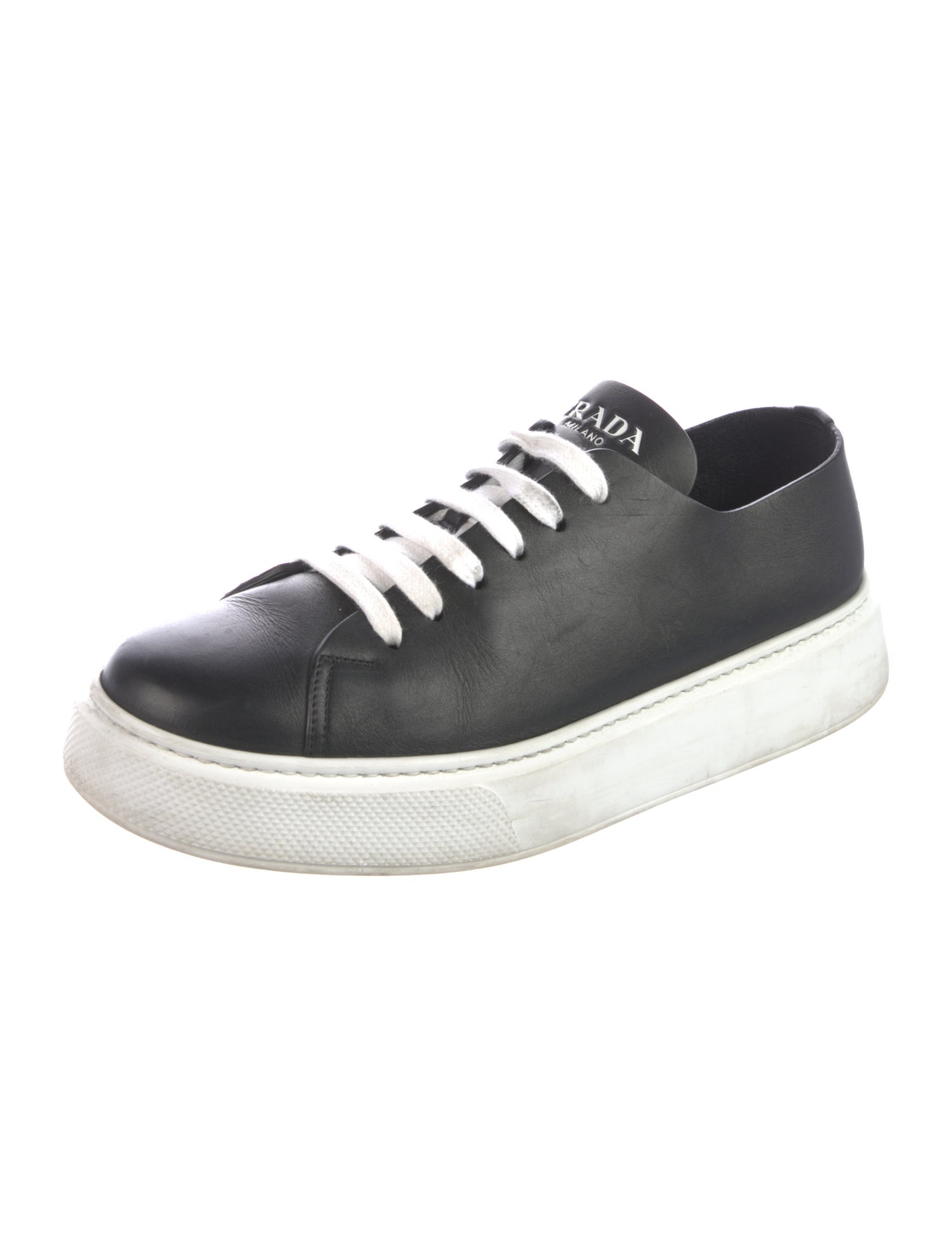 Prada Leather Sneakers