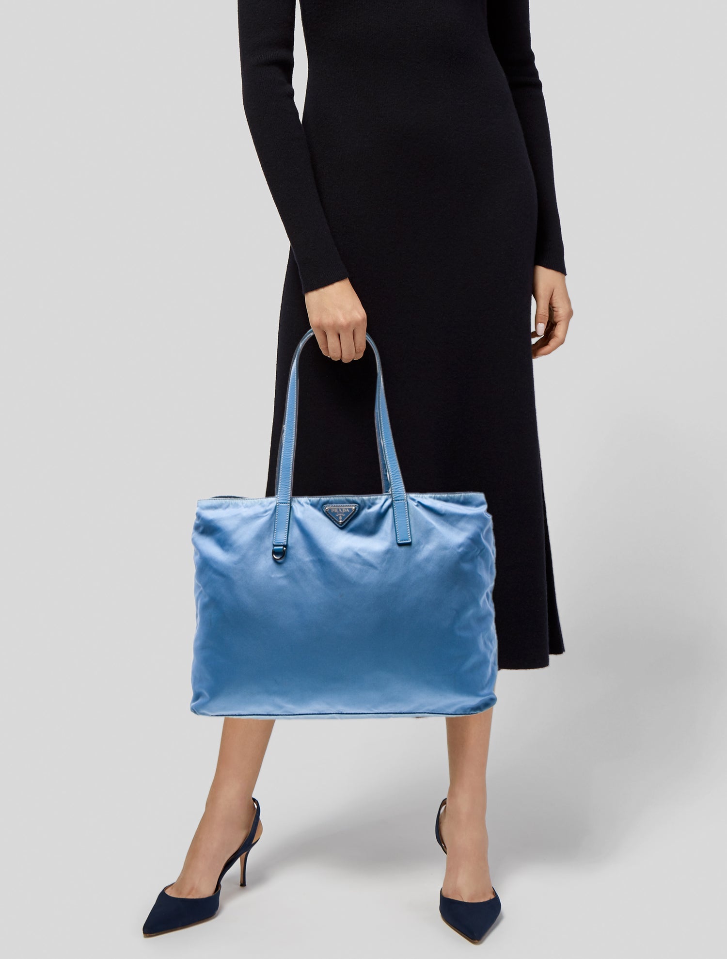 Prada Saffiano Leather Shoulder Bag