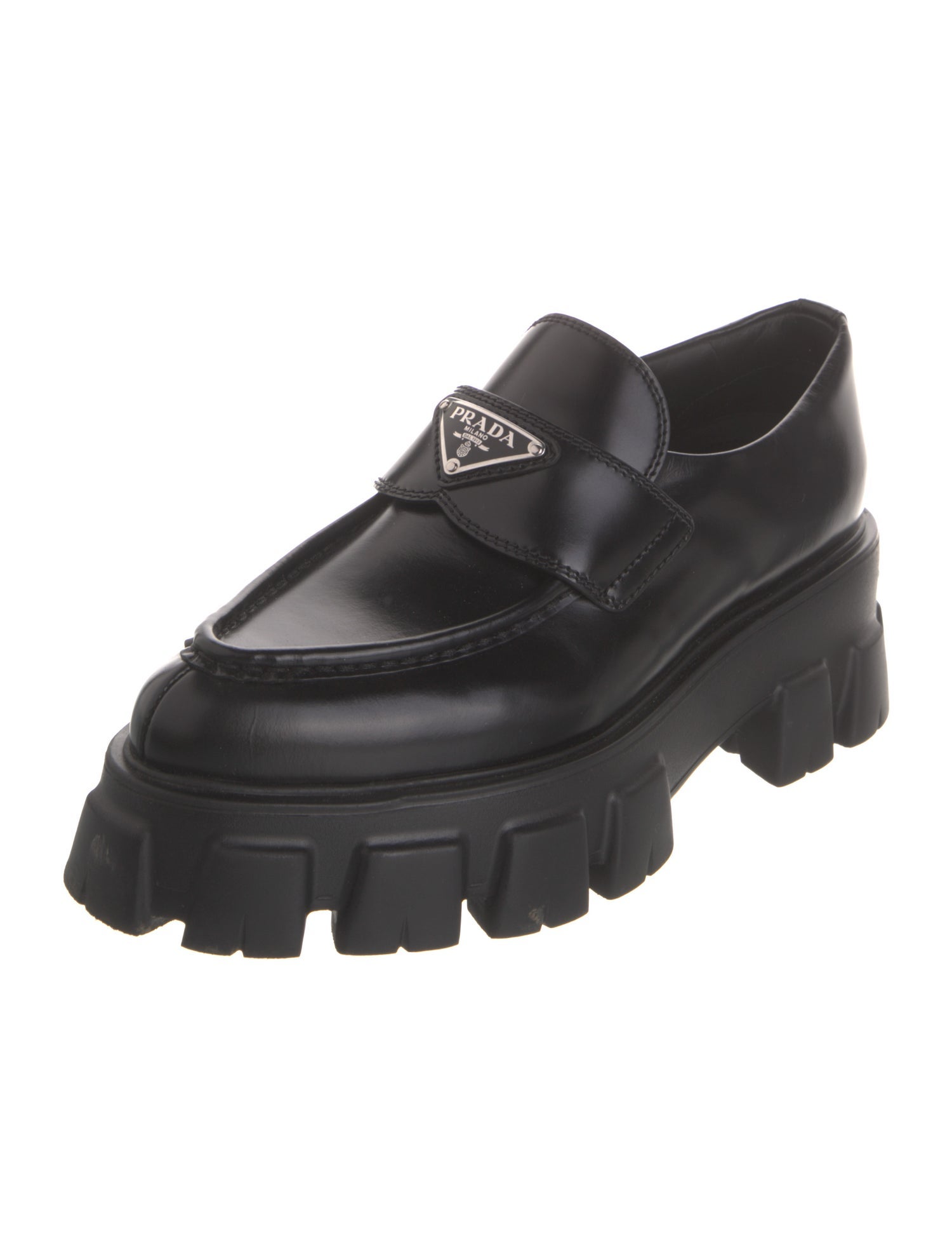 Prada Leather Oxfords