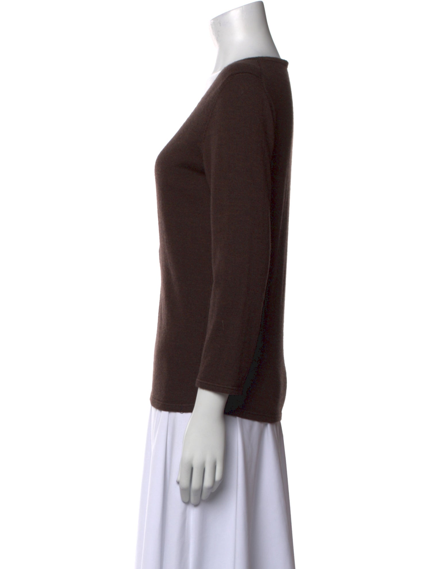 Prada Wool V-Neck Top