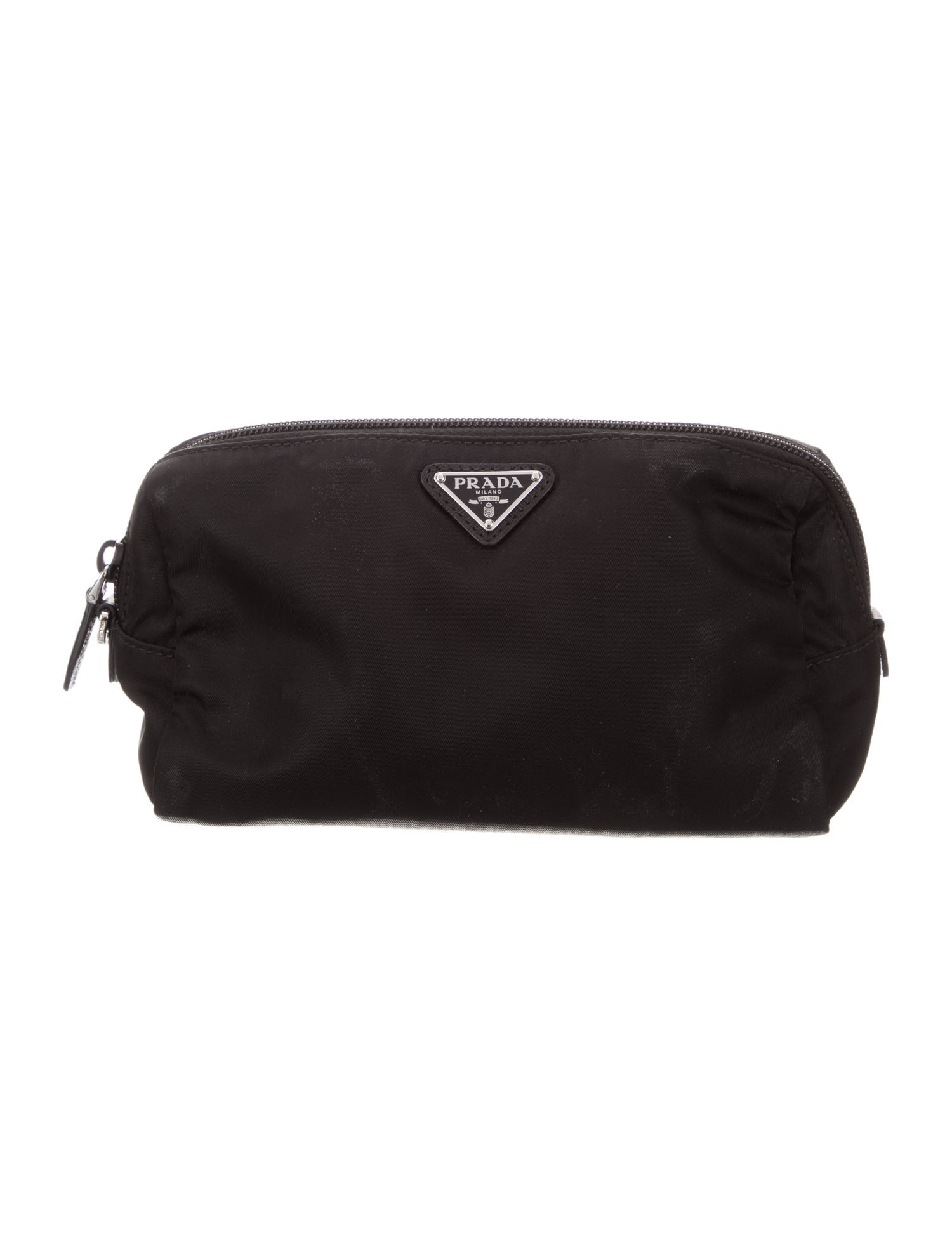 Prada Saffiano-Trimmed Tessuto Toiletry Case