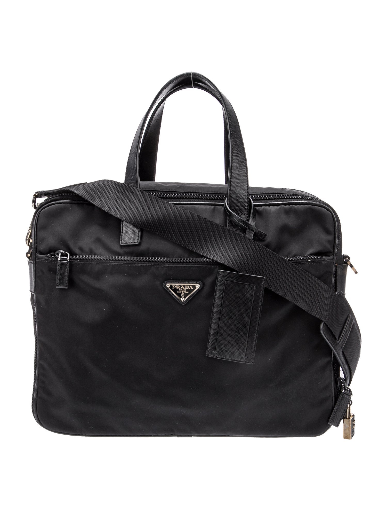 Prada Saffiano Leather Briefcase