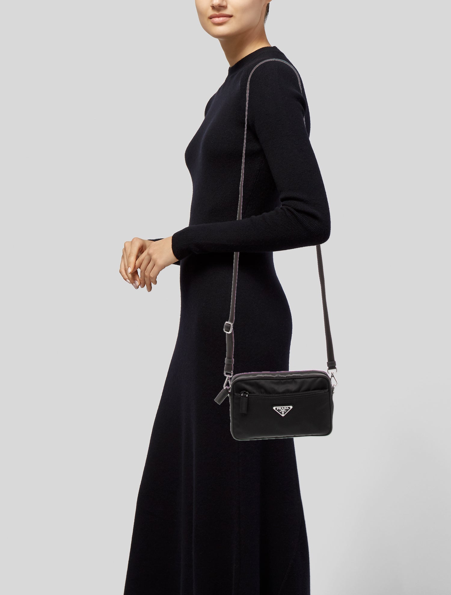 Prada Tessuto Nylon Crossbody Bag