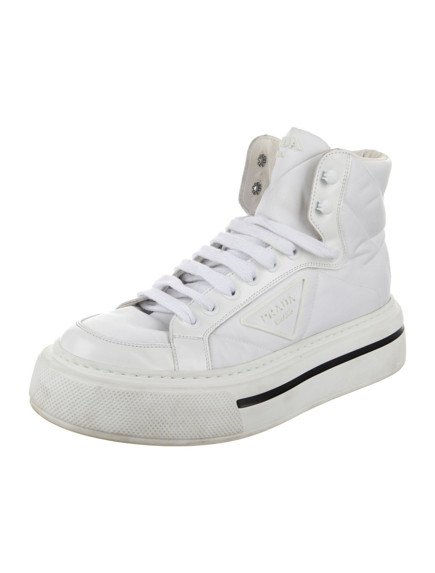 Prada Leather Sneakers