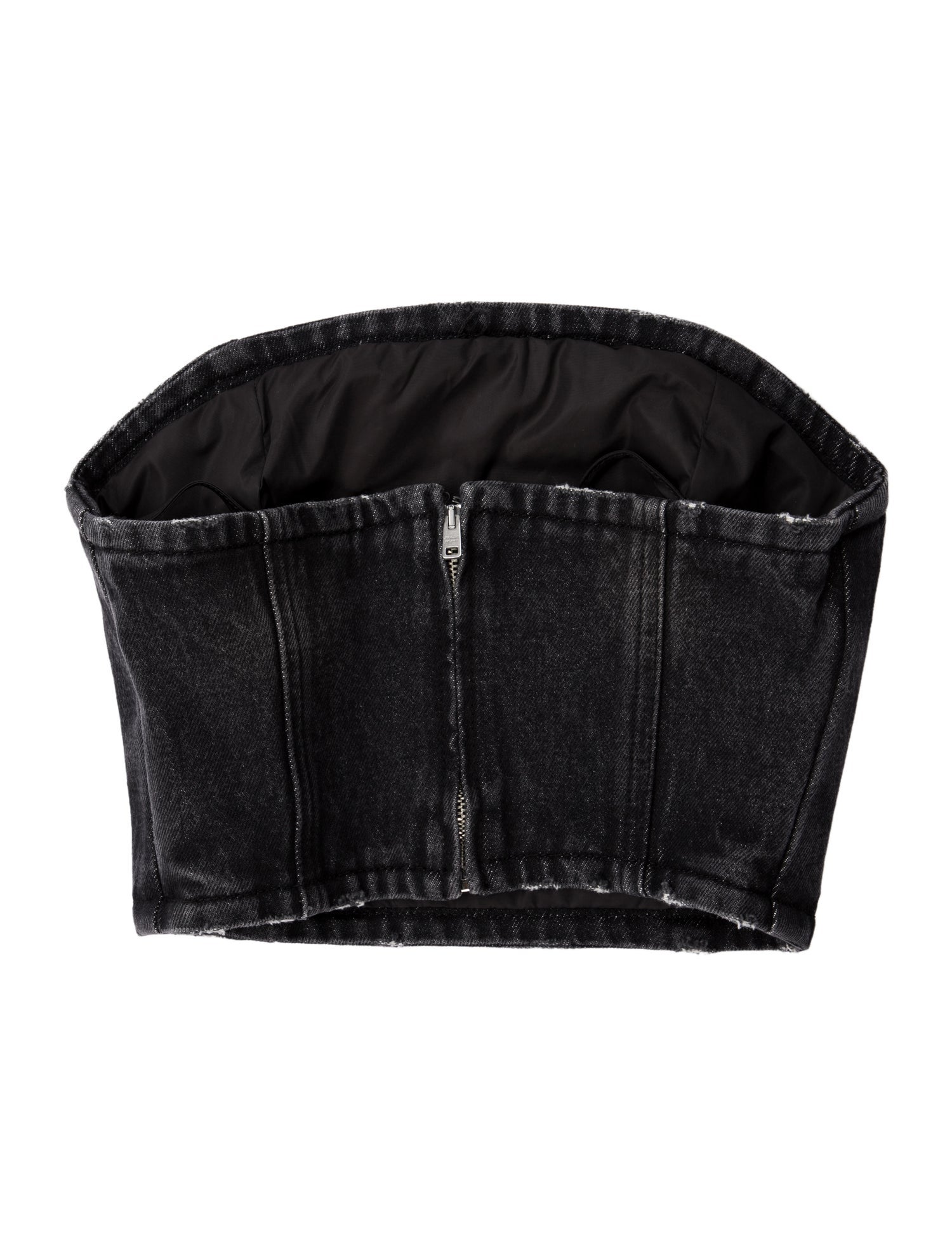 Prada 2022 Strapless Crop Top