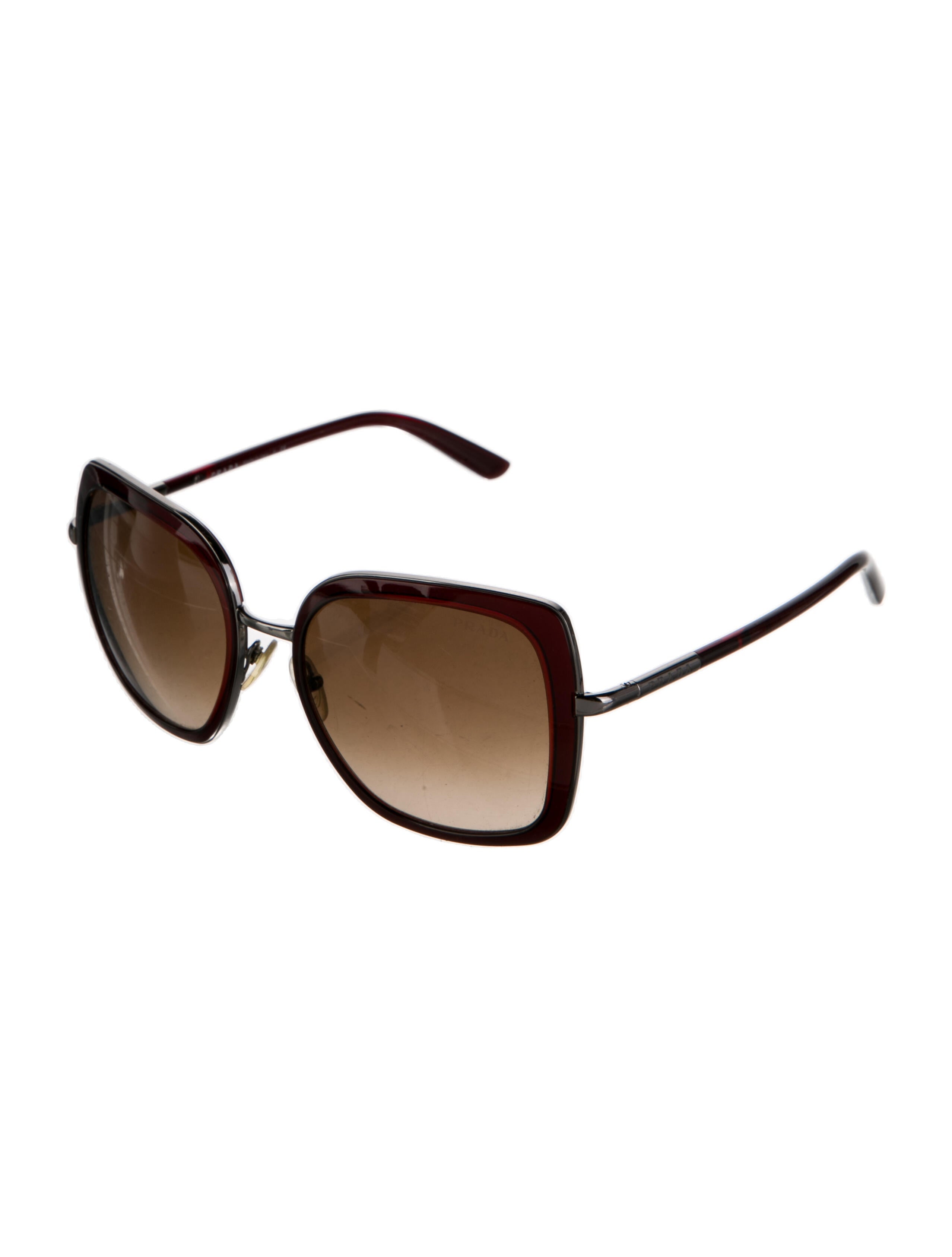 Prada Square Gradient Sunglasses