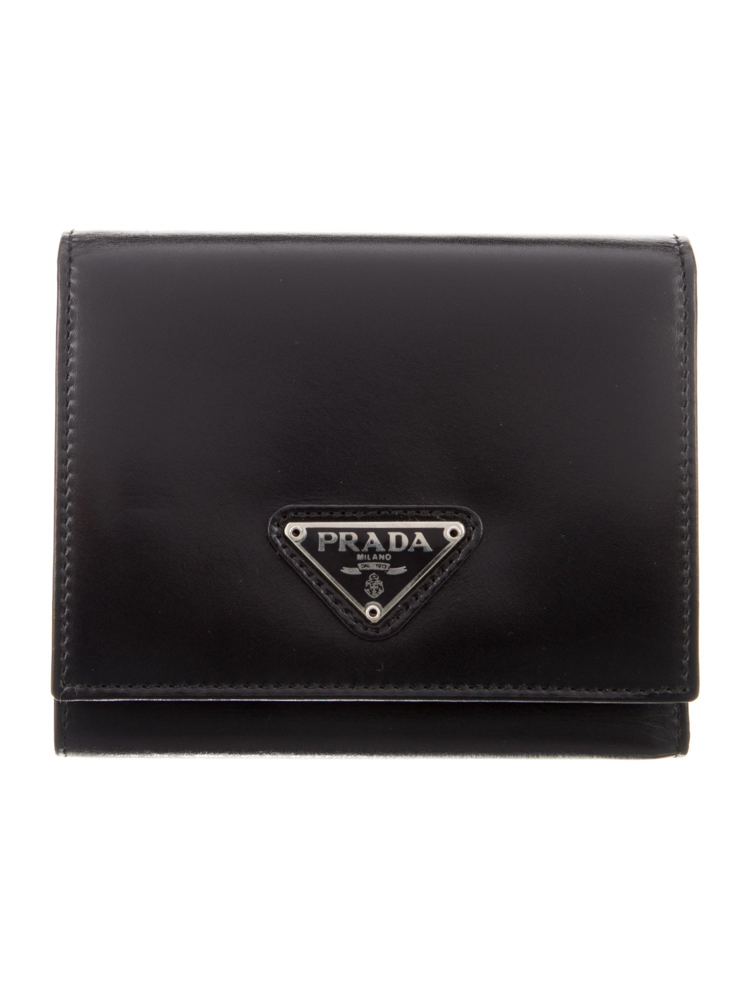 Prada Glace Calf Leather Wallet
