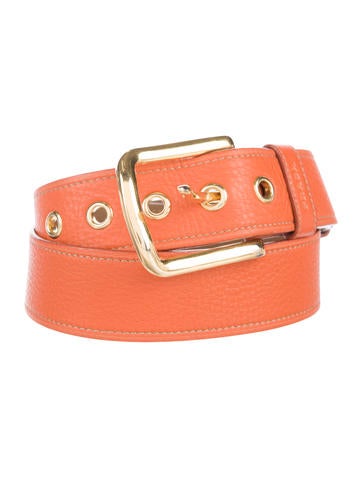 Prada Grained Leather Belt