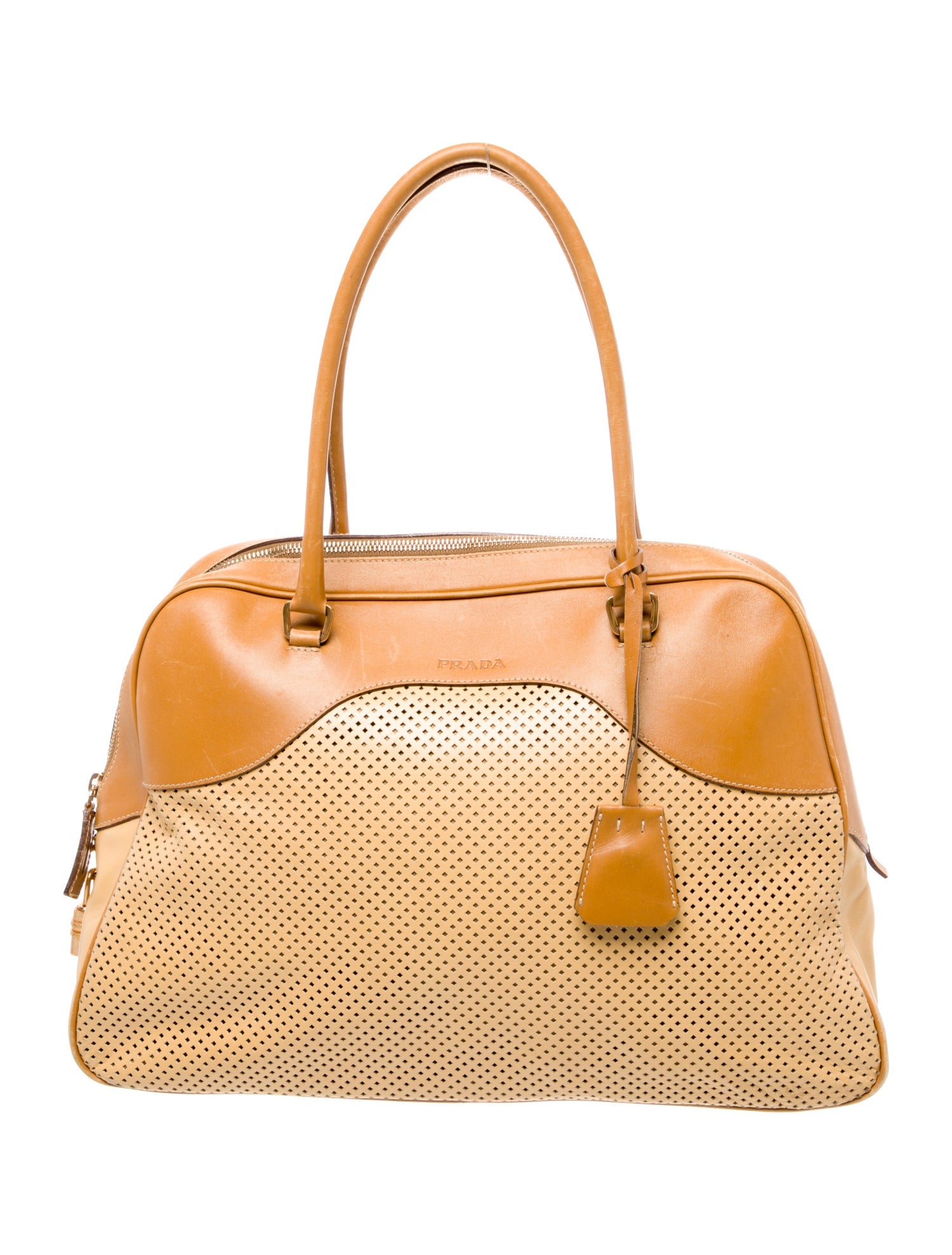 Prada Saffiano Leather Bauletto
