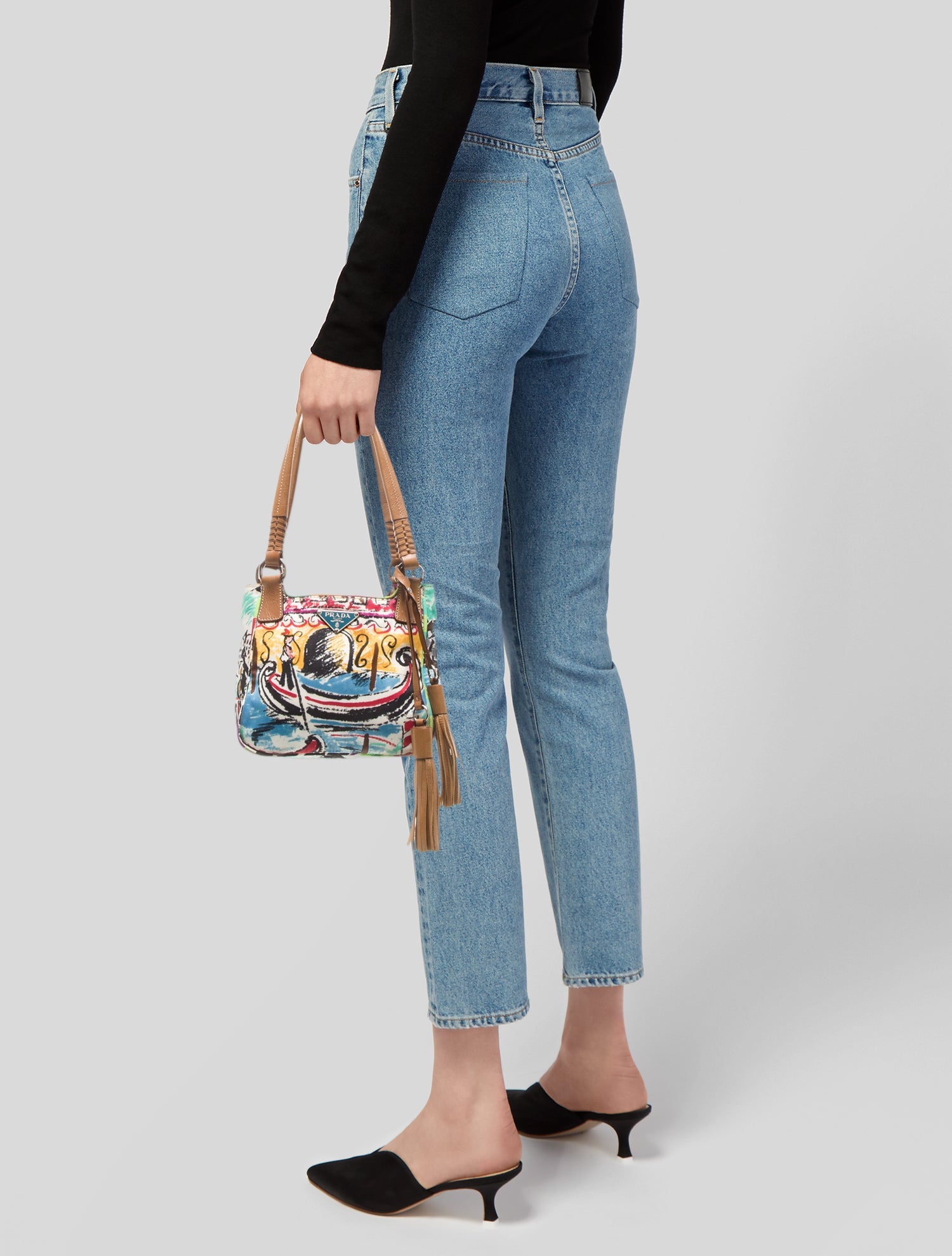 Prada Tessuto Nylon Shoulder Bag