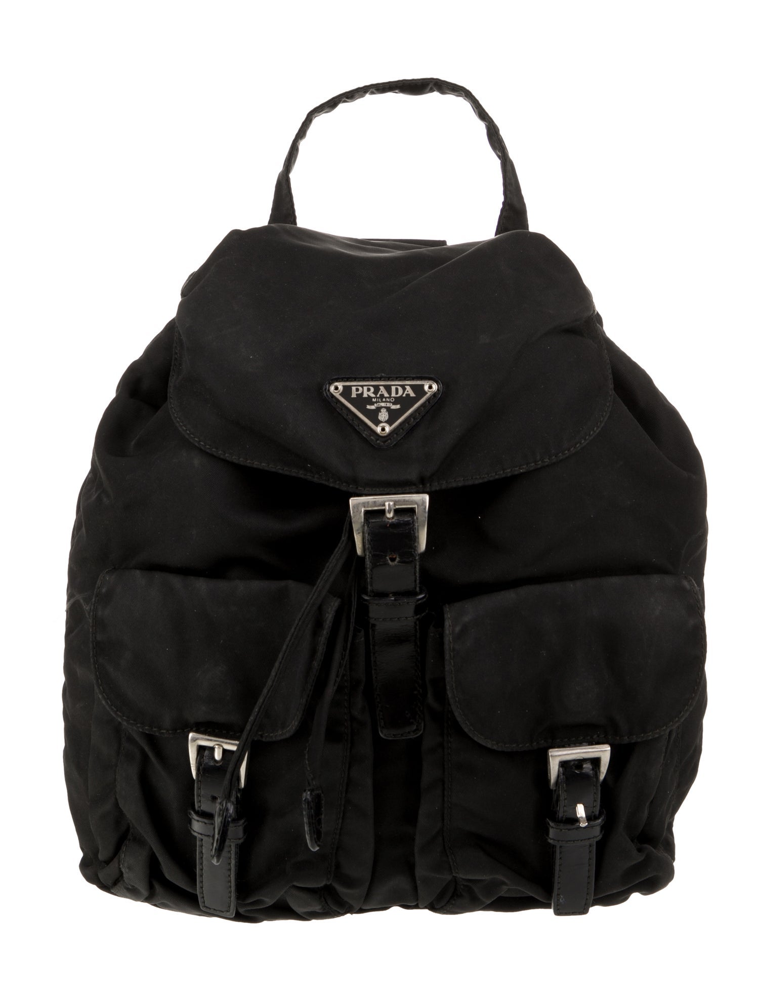 Prada Vela Nylon Backpack Vintage