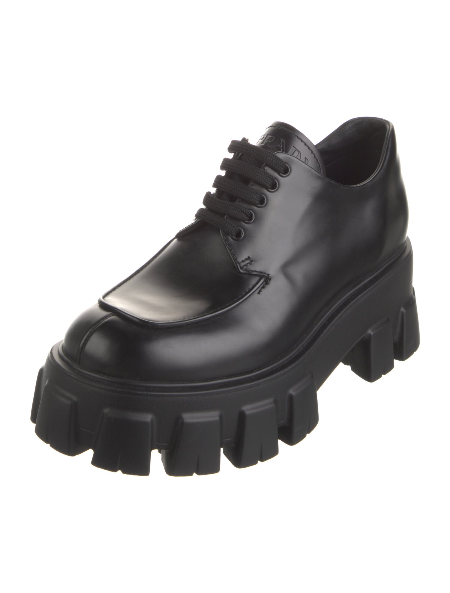 Prada Leather Oxfords