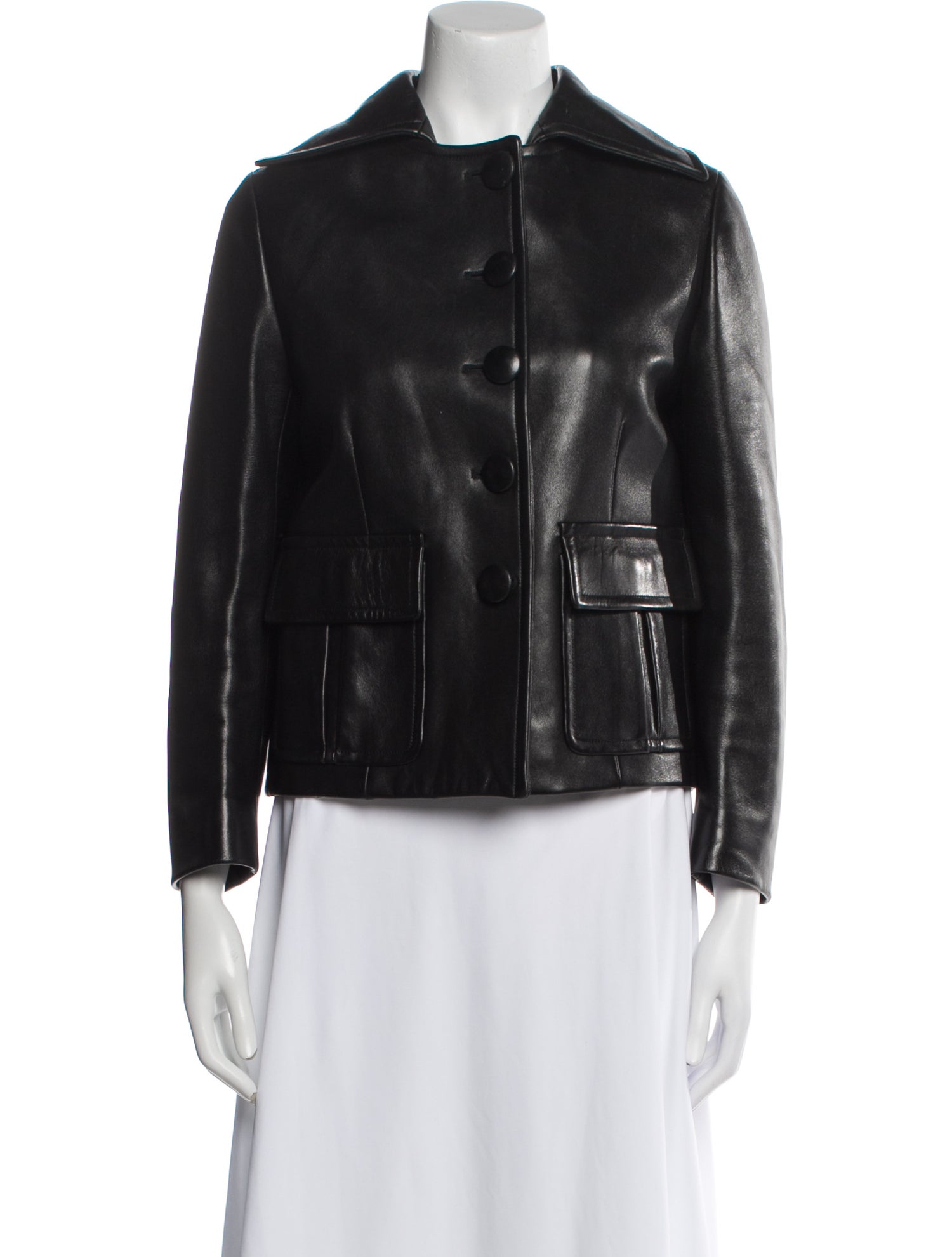 Prada 2010's Lambskin Biker Jacket