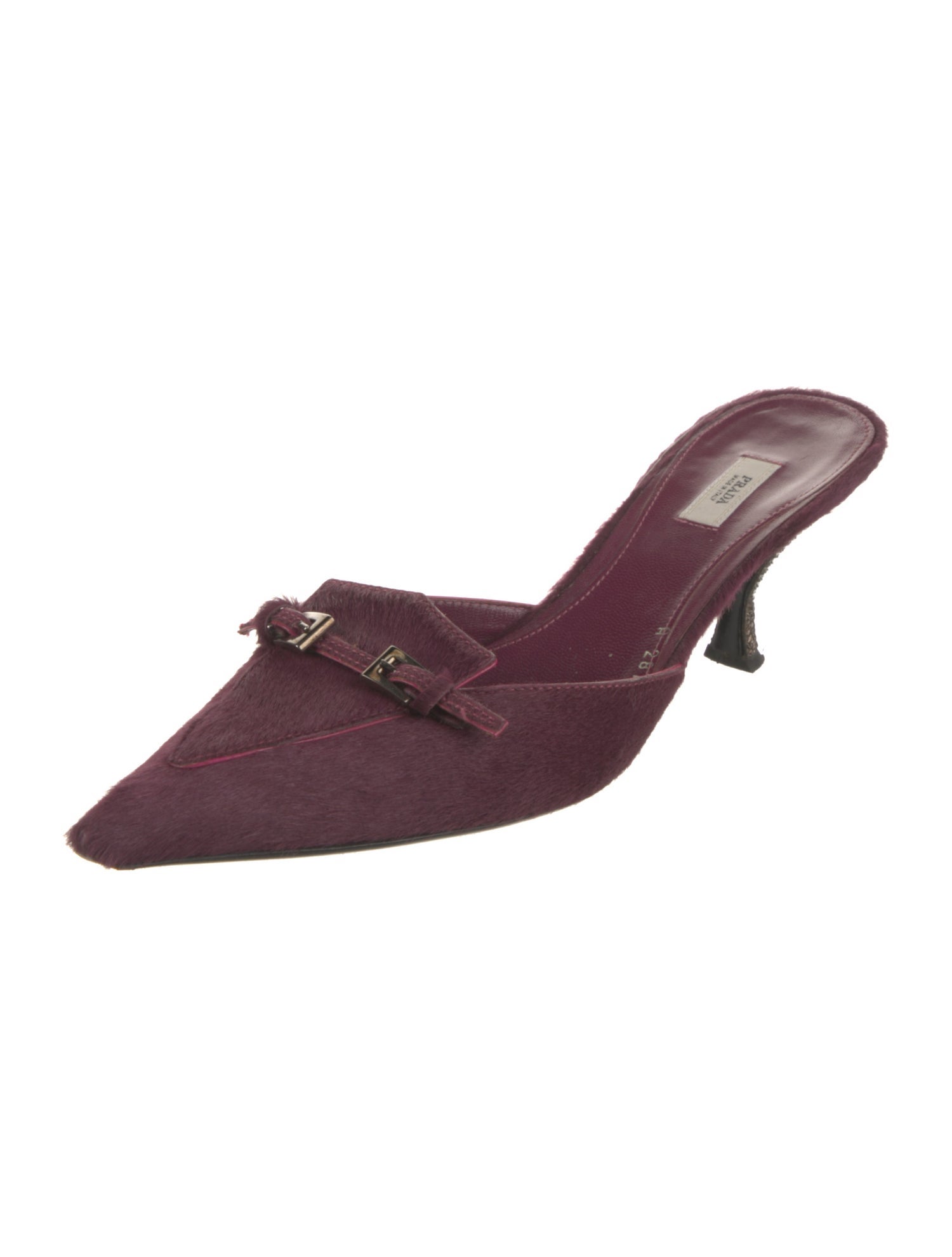 Prada Ponyhair Mules