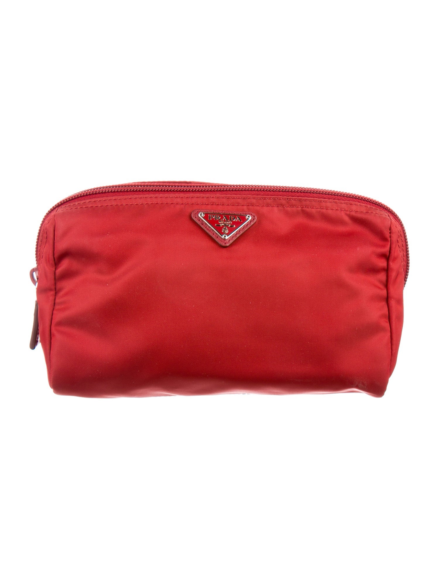 Prada Vela Tessuto Cosmetic Zip Pouch