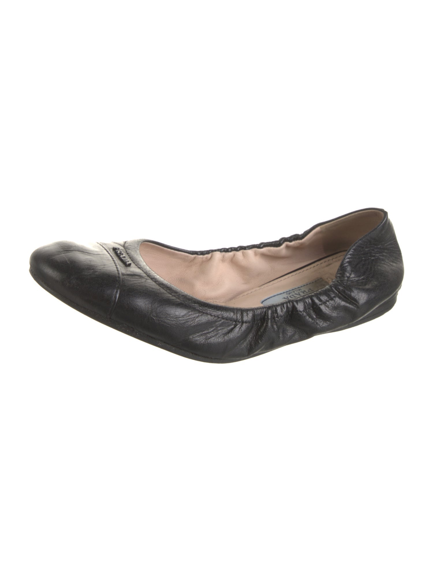 Prada Leather Ballet Flats