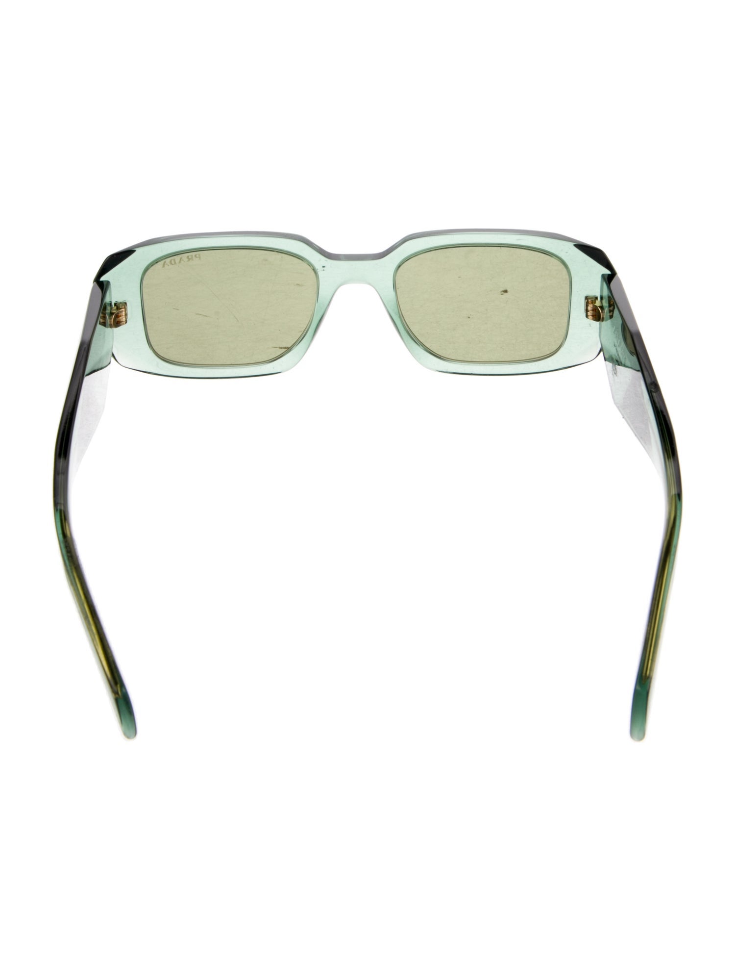 Prada Square Tinted Sunglasses