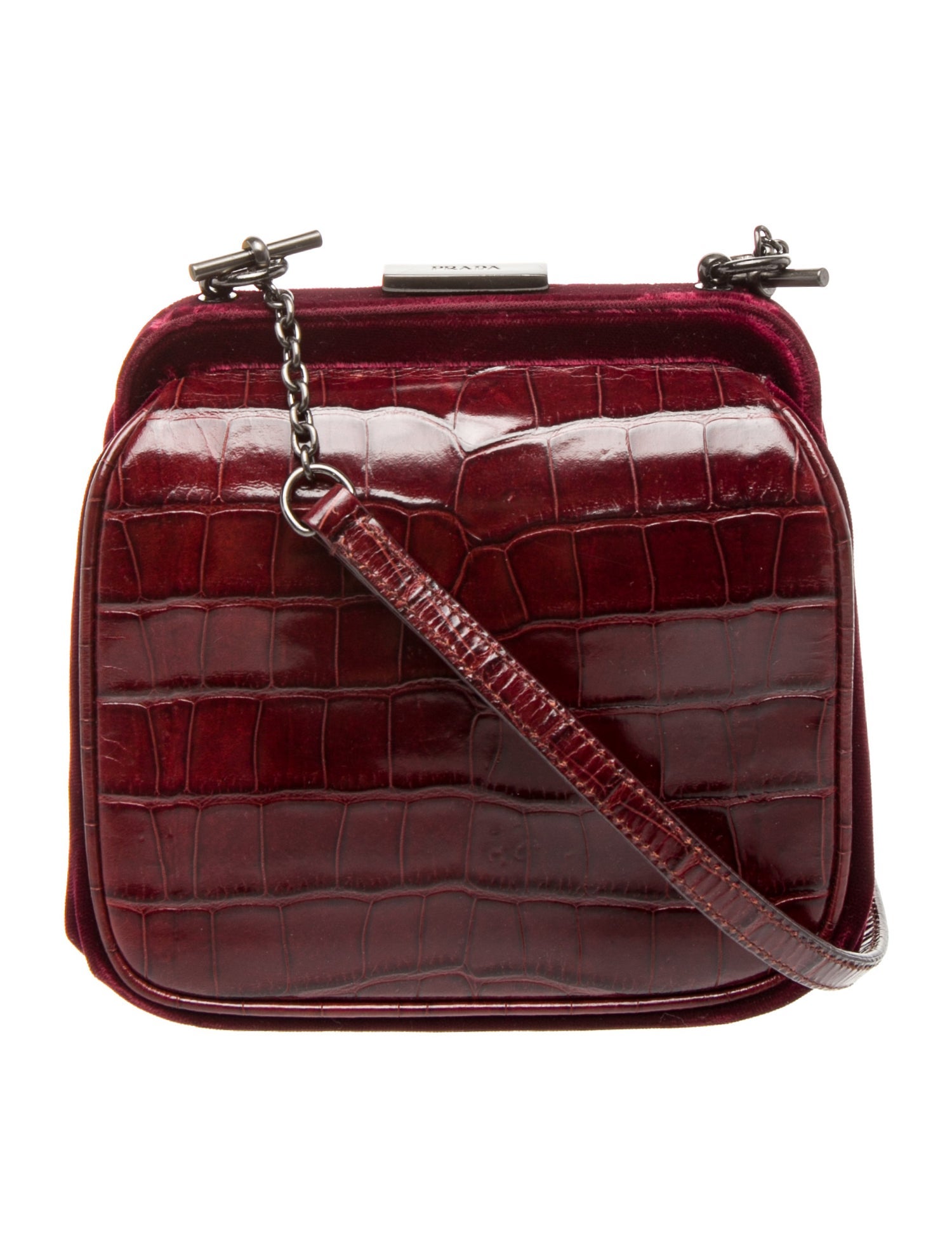 Prada Coccodrillo Crossbody Bag