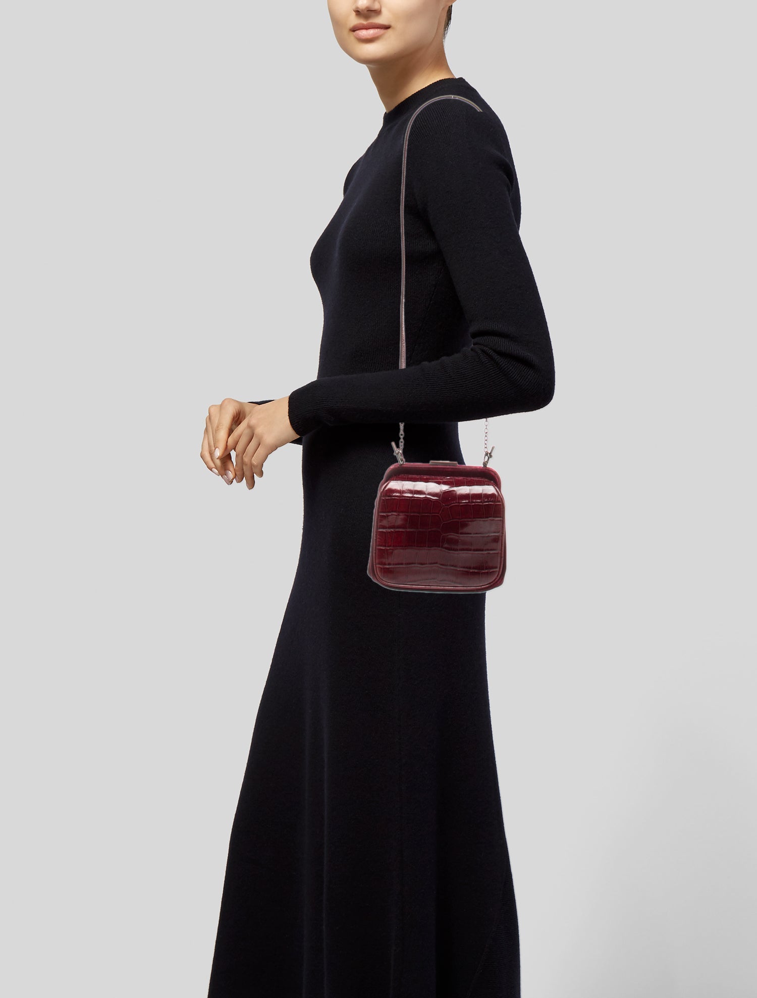 Prada Coccodrillo Crossbody Bag