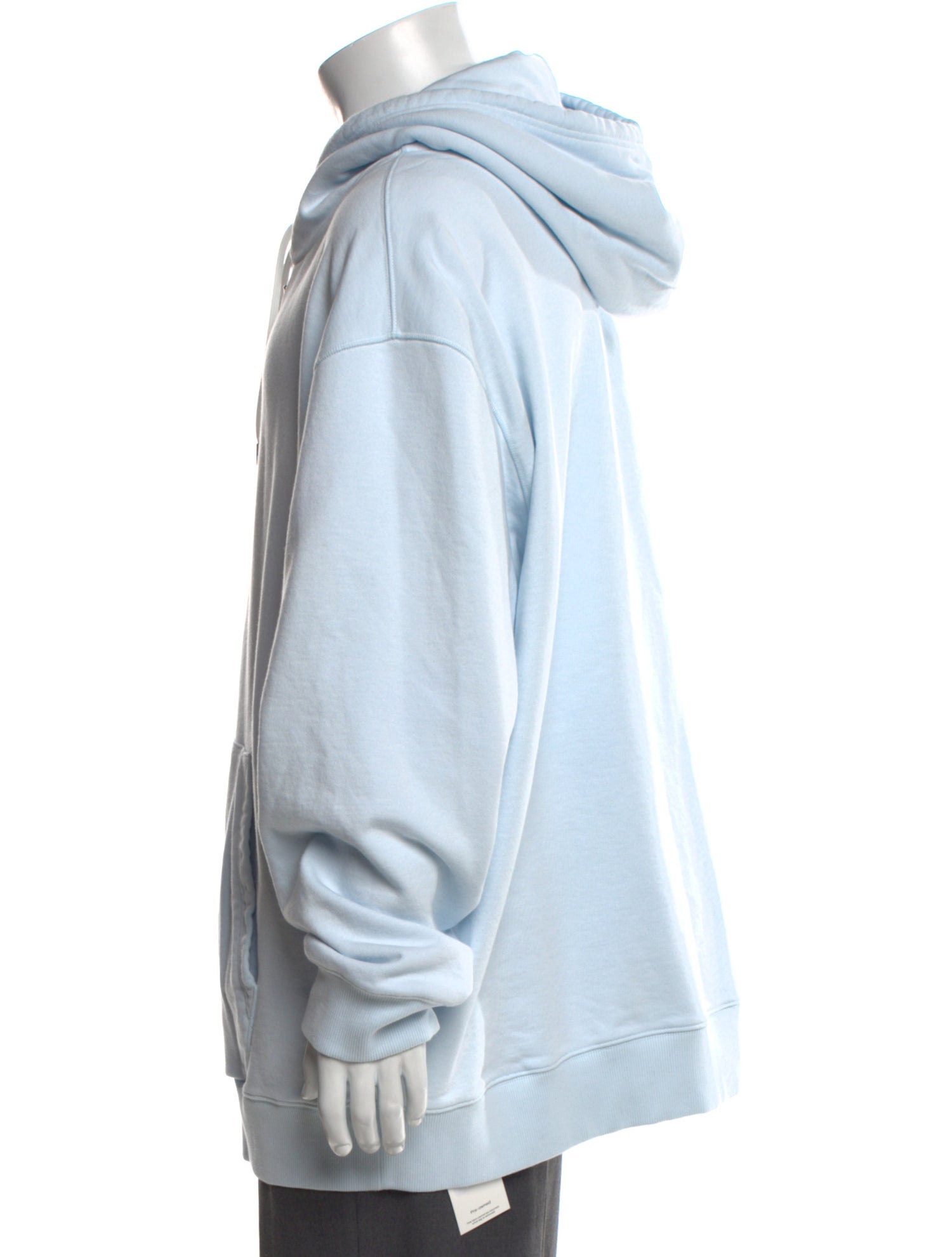 Prada 2024 Enameled Metal Triangle Hoodie