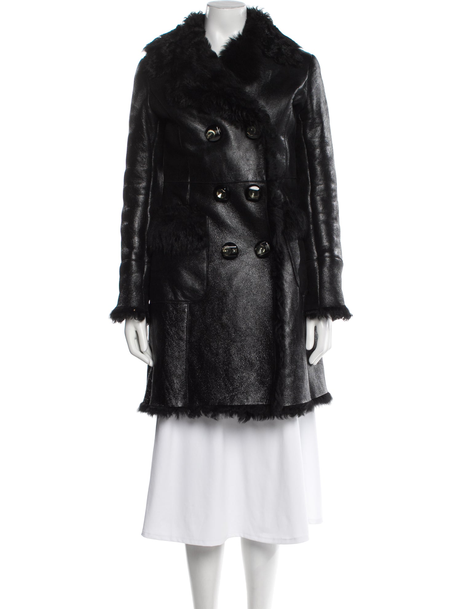Prada Vintage 2009 Fur Coat