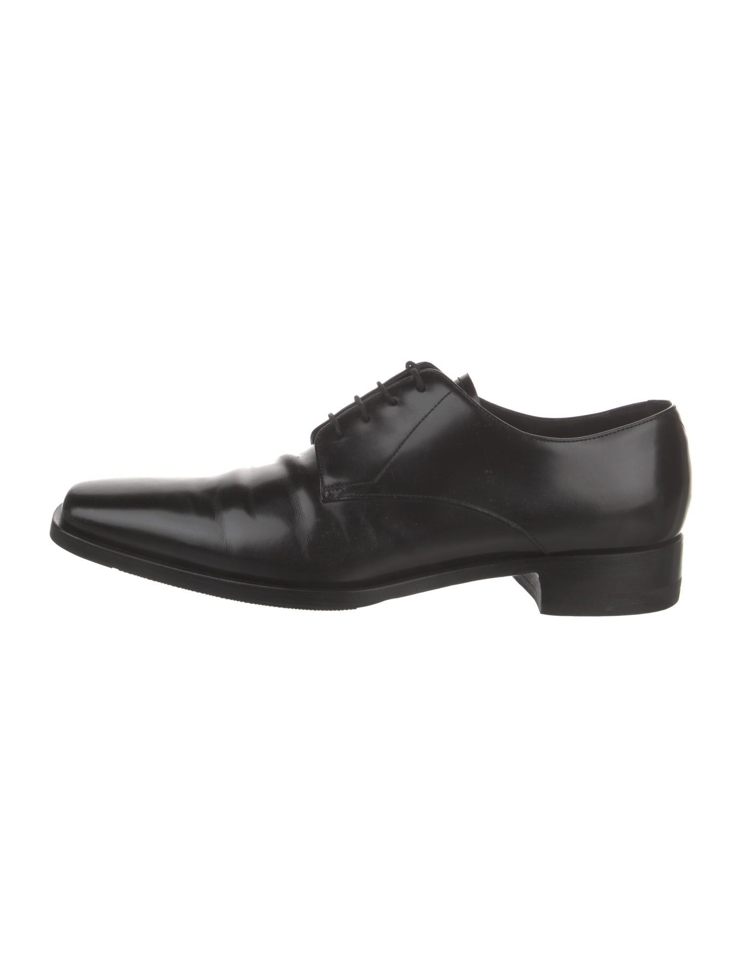 Prada Leather Derby Shoes