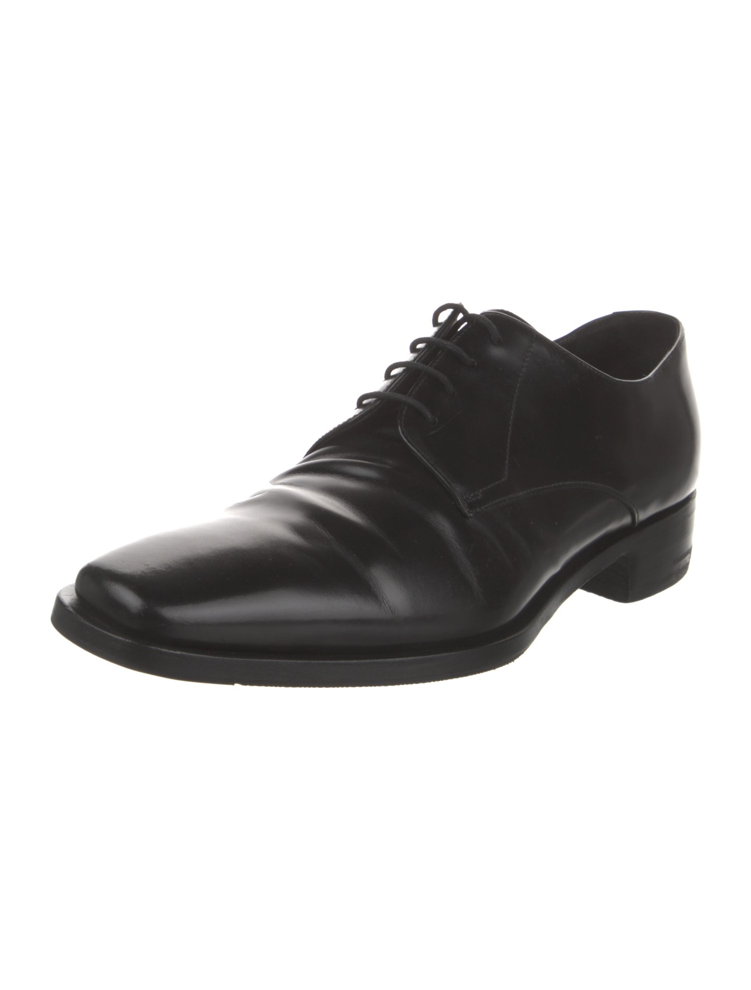 Prada Leather Derby Shoes