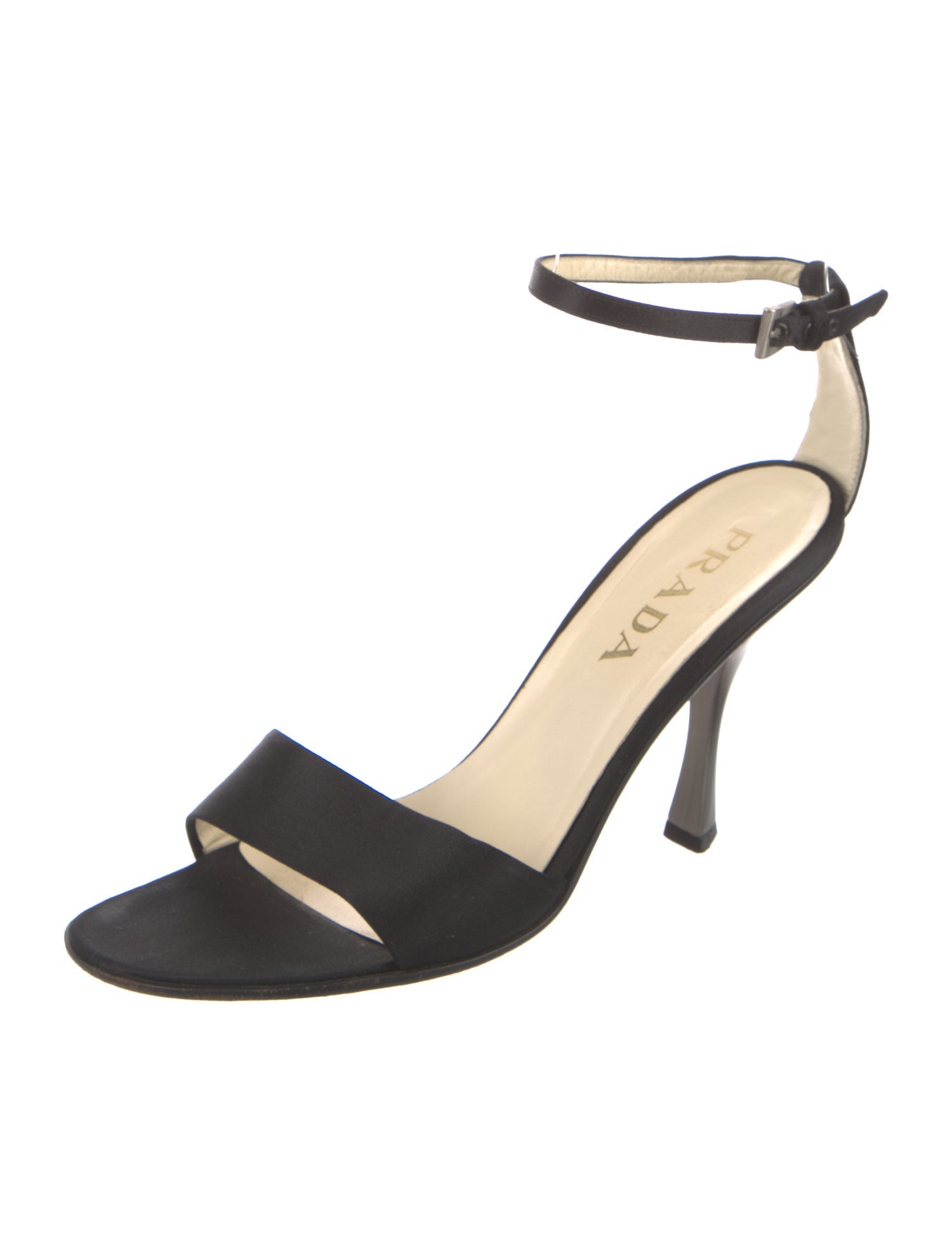 Prada Satin Sandals