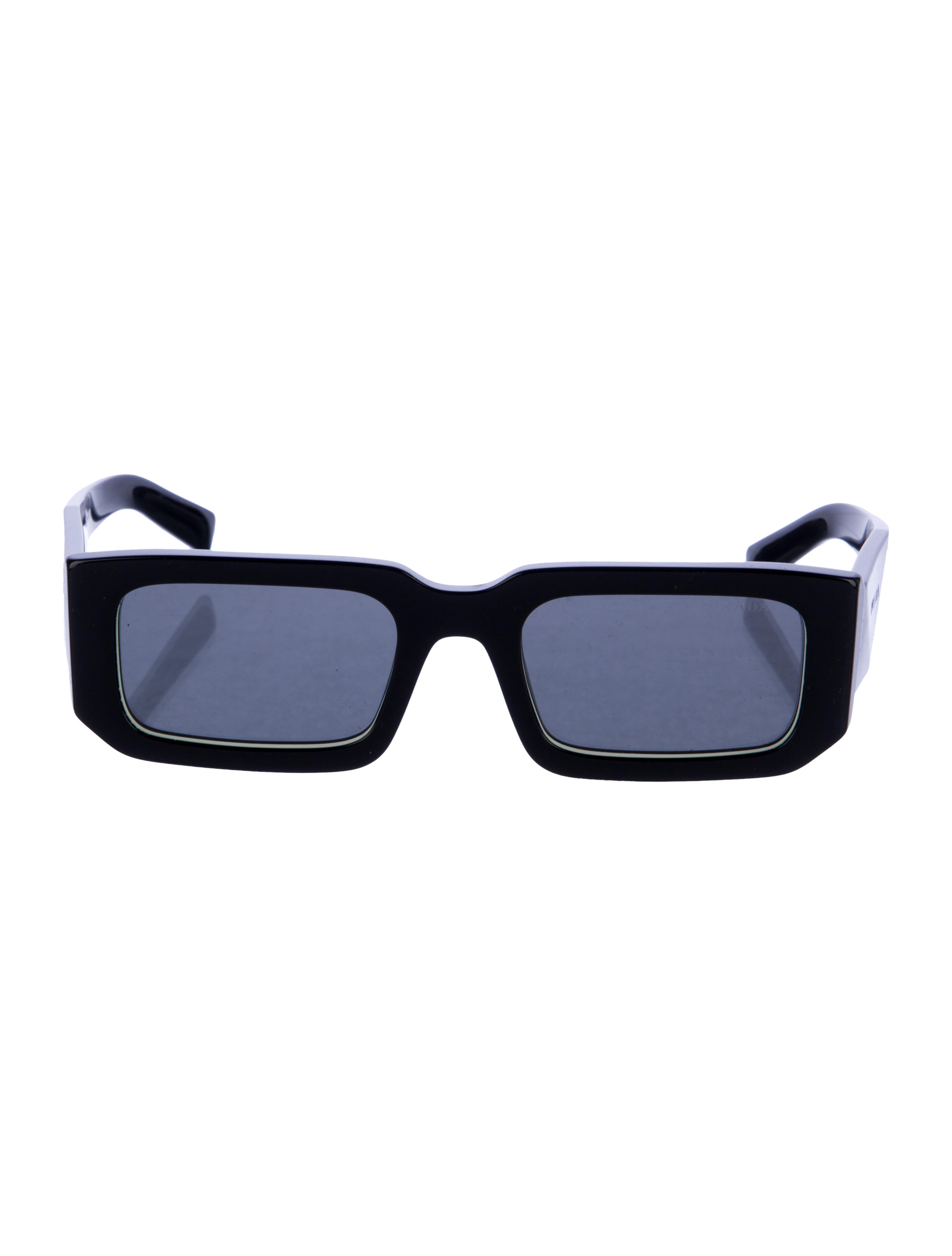 Prada Square Tinted Sunglasses